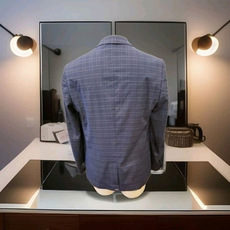 Ben Sherman NEW Ben Sherman Men's Blue Blazer Sportcoat Jacket Size 40R Size 40R - 2 Thumbnail