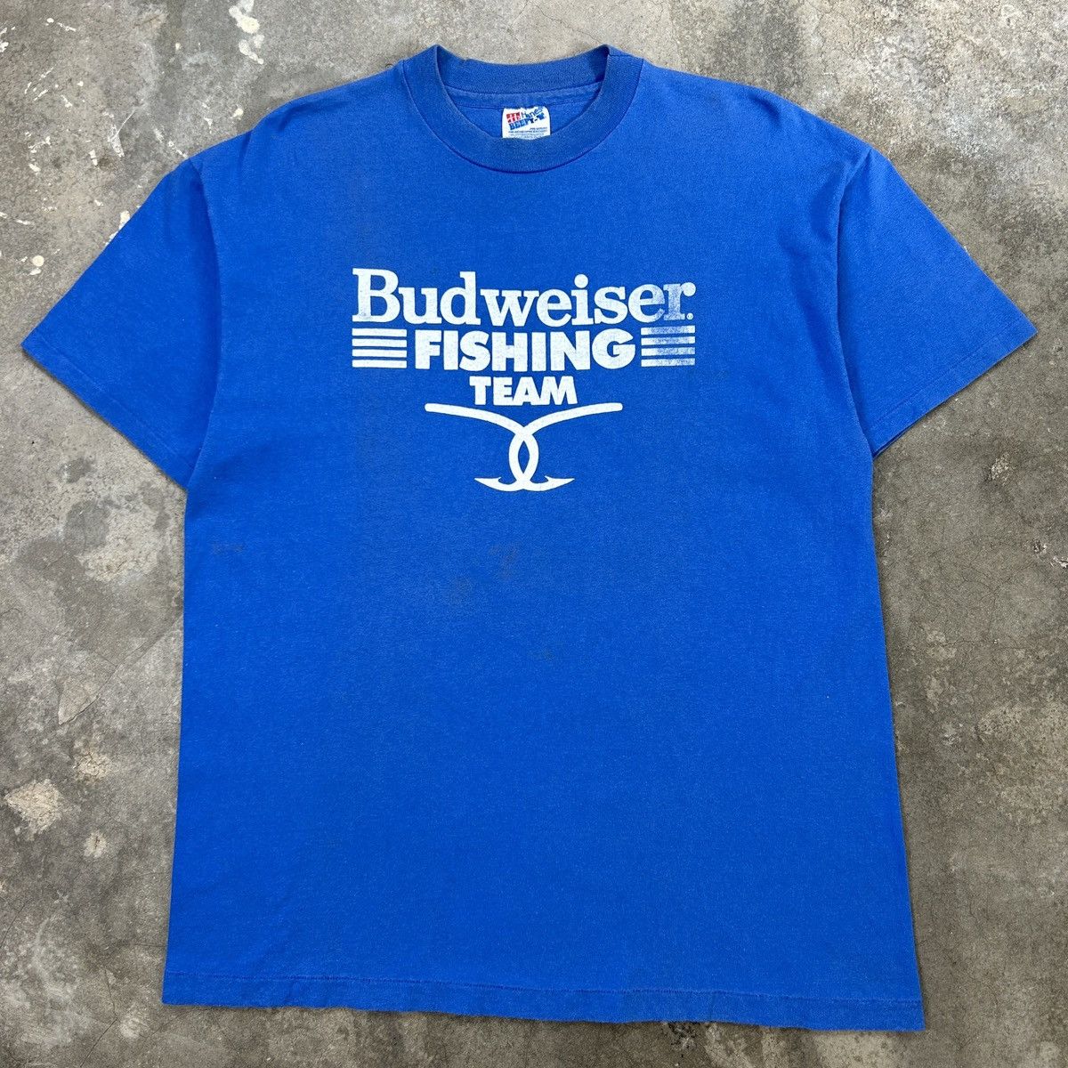 Vintage 1990s Budweiser Fishing Team Size US L / EU 52-54 / 3 - 1 Thumbnail