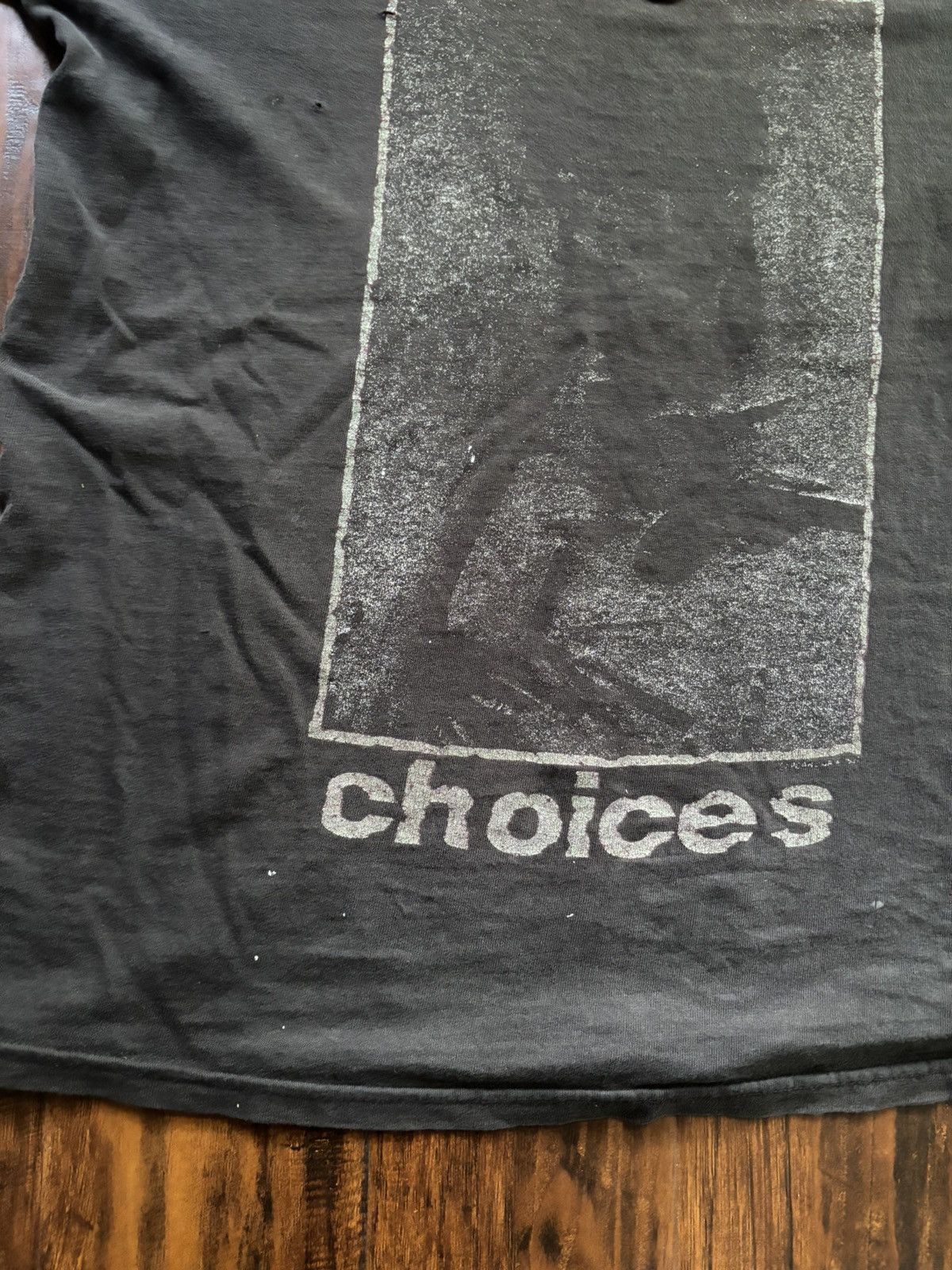 Band Tees vintage thrashed faded pearl jam choices tee Size US XL / EU 56 / 4 - 6 Thumbnail
