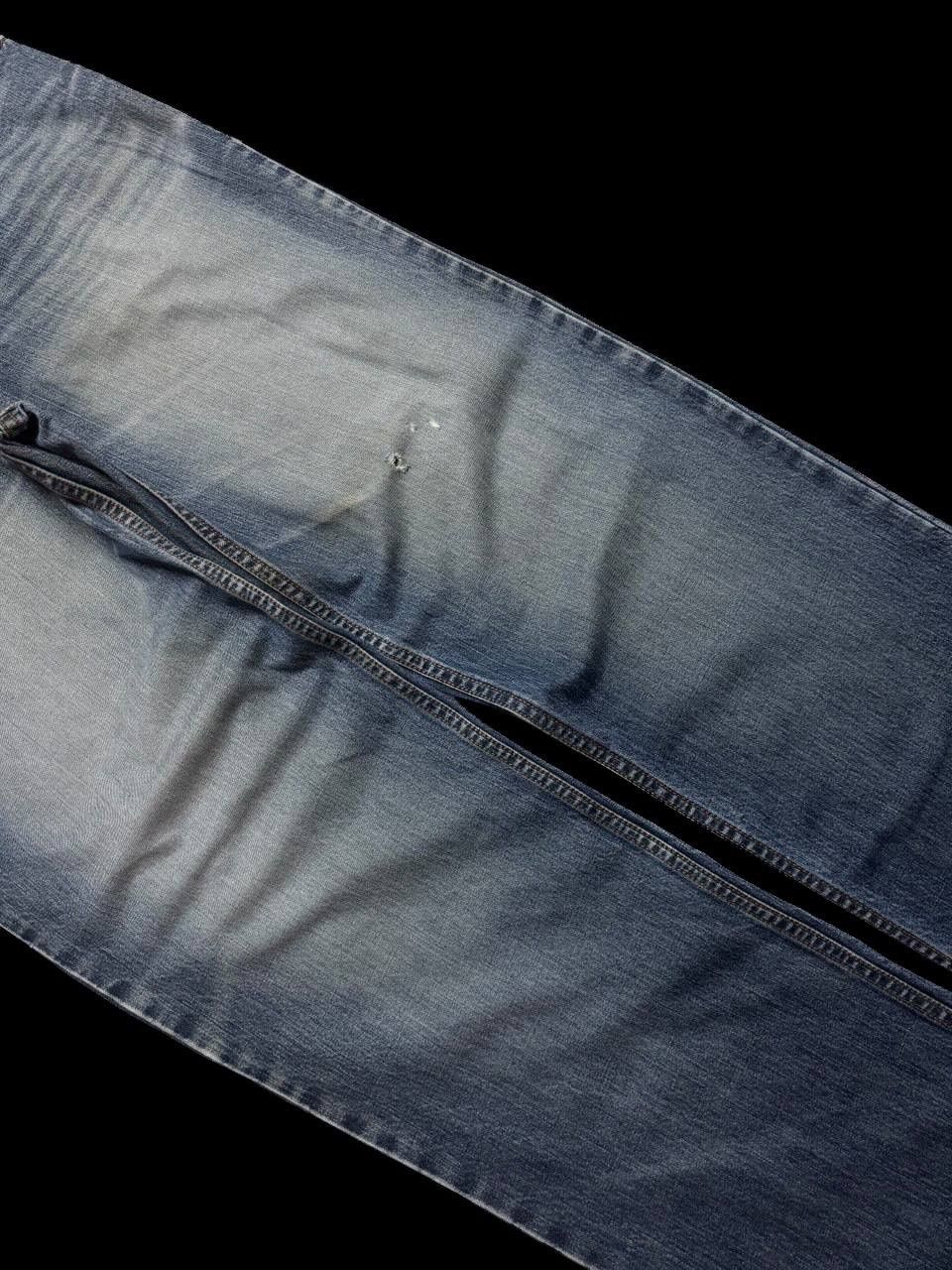 Japanese Brand WAIST-37 BAGGY Japanese Insane Mudwash Distressed Denim Jean Size US 37 - 7 Thumbnail