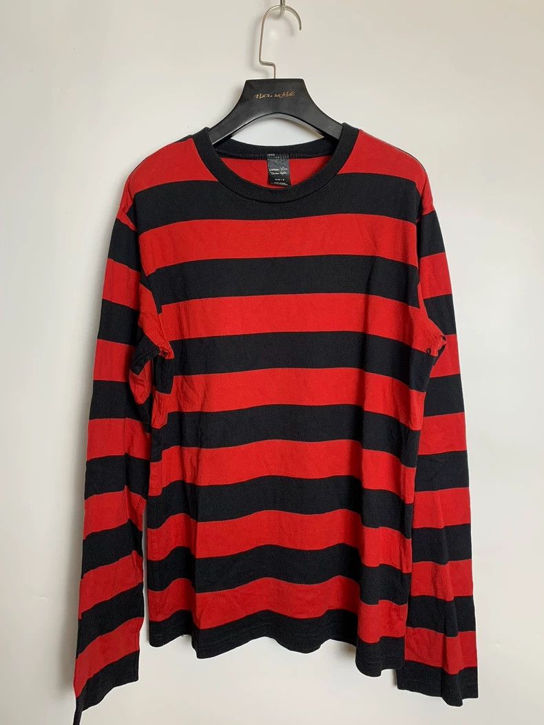 Number (N)ine Number (N)ine Black and Red Cobalt long sleeves Size US L / EU 52-54 / 3 - 1 Thumbnail