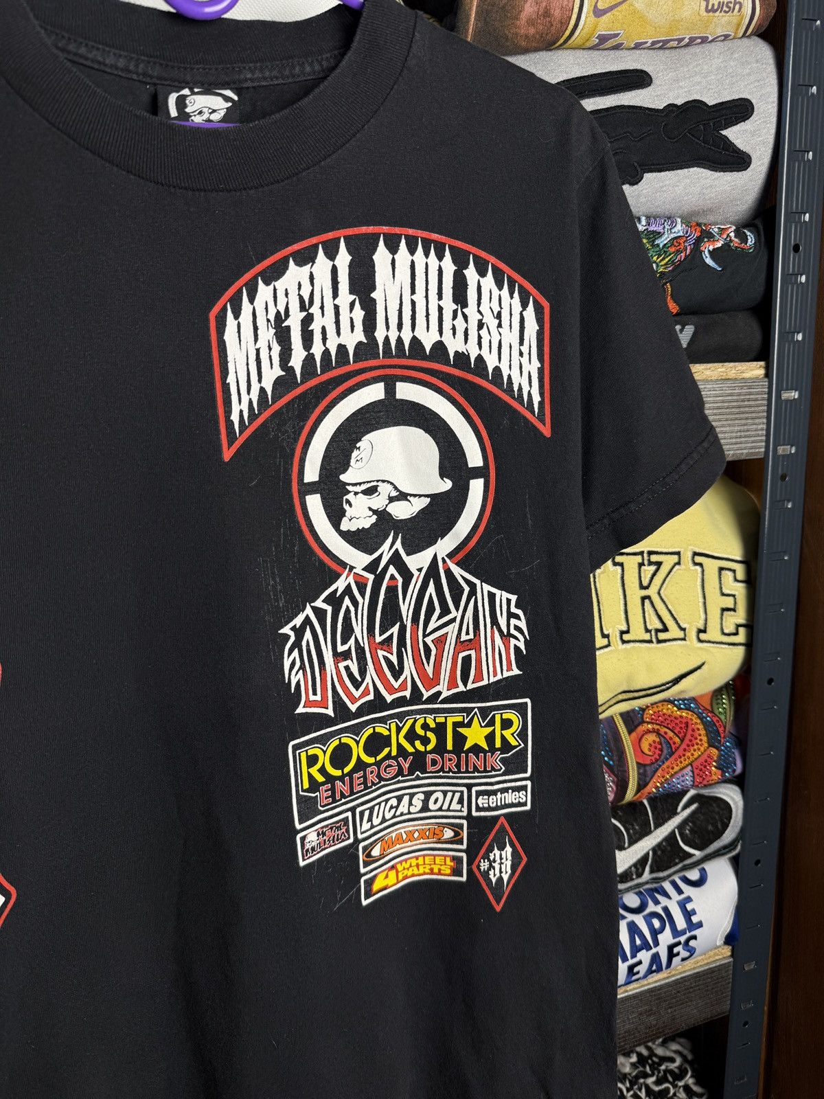 Etnies Vintage Y2K Metal Mulisha Rockstar Etnies Graphic Shirt Size US S / EU 44-46 / 1 - 3 Thumbnail
