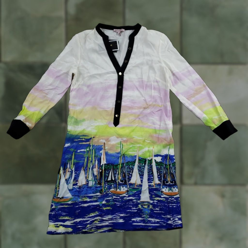 Juicy Couture Juicy Couture Long sleeve white dress size M | Grailed