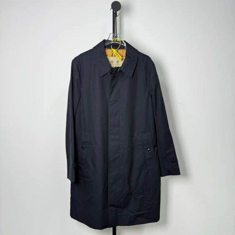 Burberry Burberry Black Cotton Women's Trench Coat Size S / US 4 / IT 40 - 1 Thumbnail