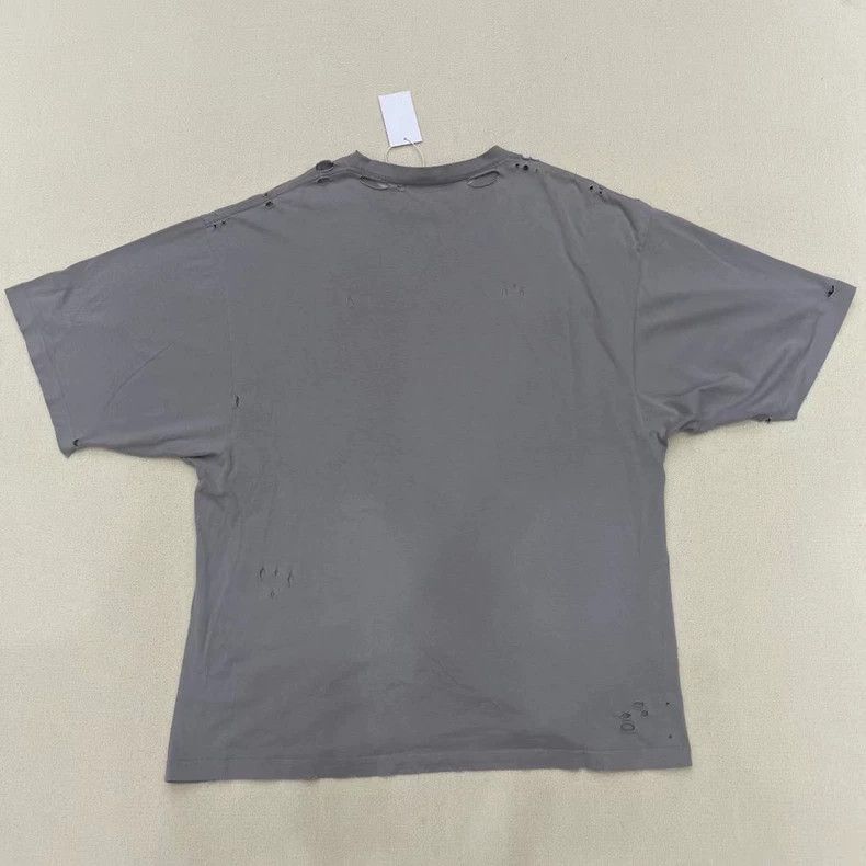Balenciaga Balenciaga Fuzzy damage short sleeve Size US S / EU 44-46 / 1 - 2 Thumbnail
