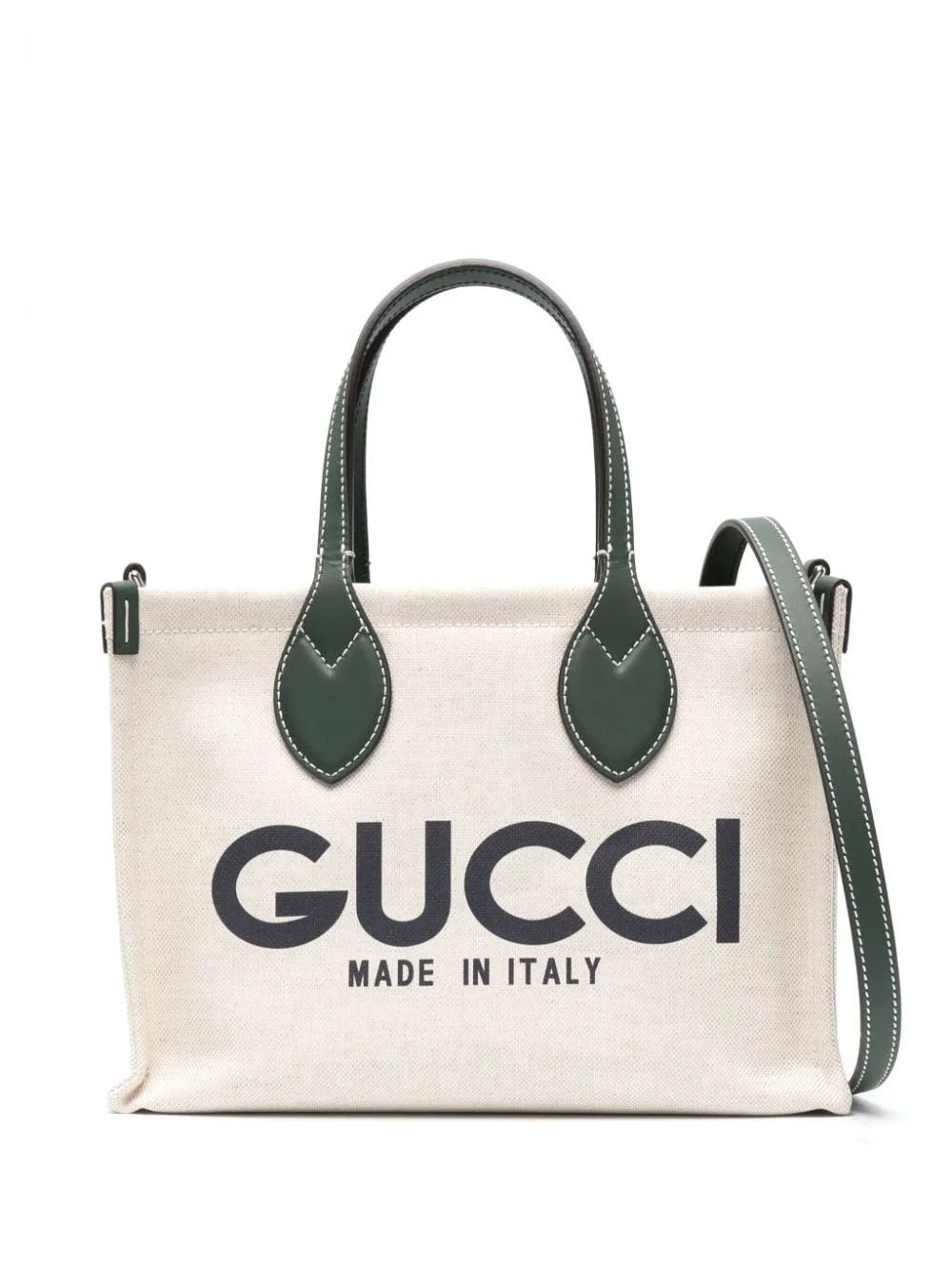 Gucci o1la5ras0526 Size: OS / Small Tote Bag With Gucci Print Size ONE SIZE - 1 Thumbnail