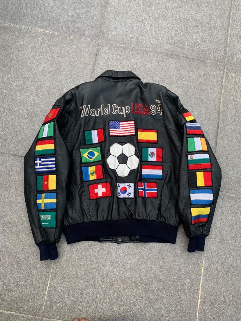 MONTANA TOON USA WORLDCUP 94 LEATHER JAKCET