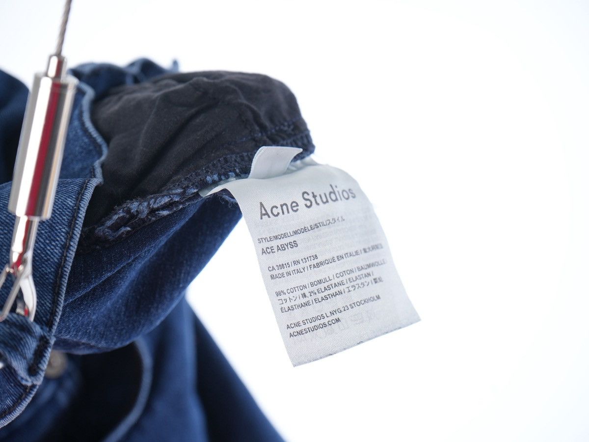 Acne Studios Acne studios Denim jeans Ace Abyss 32 Size US 32 / EU 48 - 5 Thumbnail