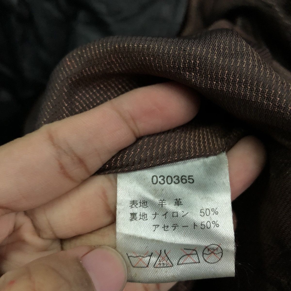 Issey Miyake 📌Vintage Genuine Leather Jacket Generous Blanket Size US L / EU 52-54 / 3 - 18 Thumbnail