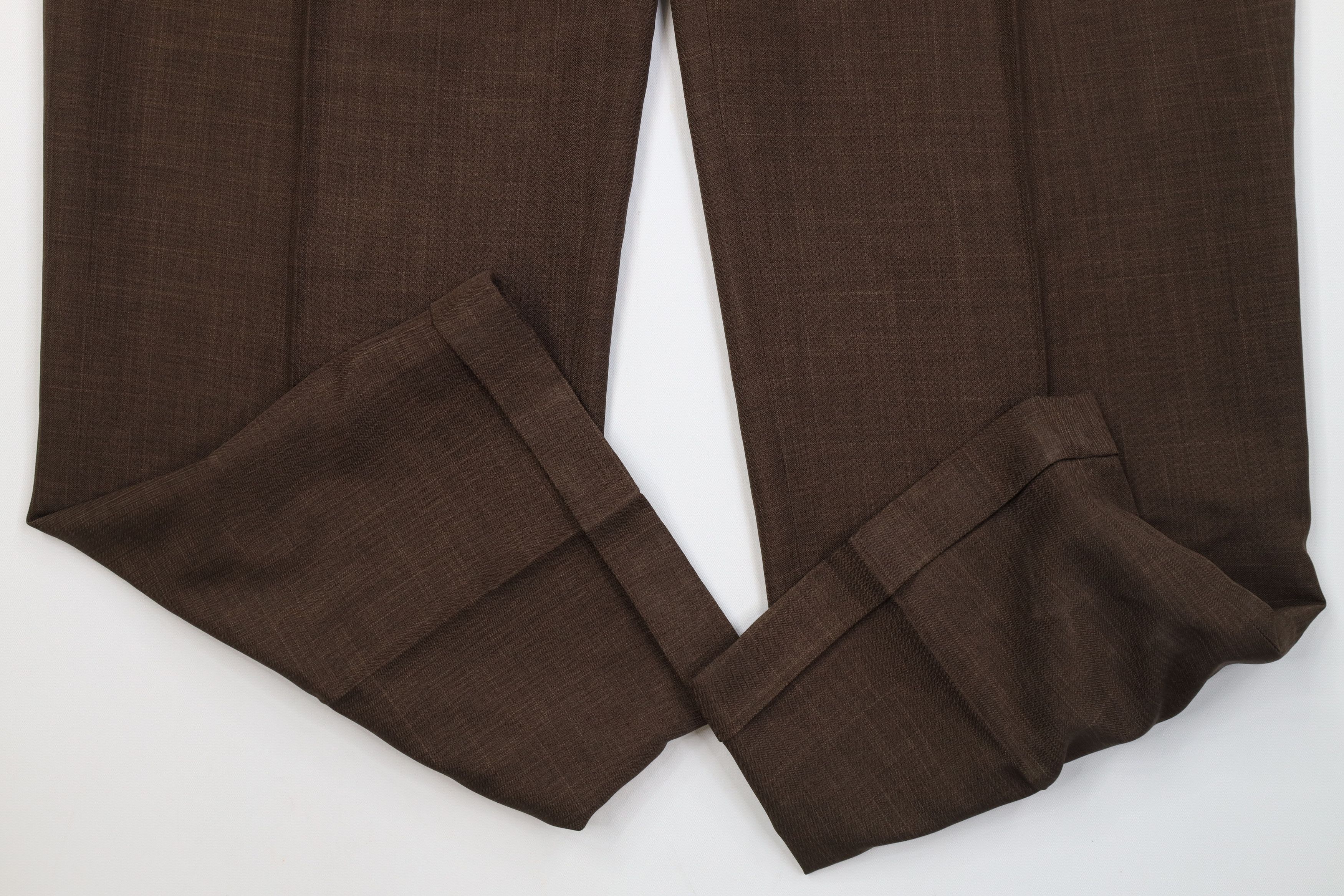 Vintage Vintage 90s Y2K Streetwear Knit Wide Leg Chino Pants Brown Size US 36 / EU 52 - 5 Thumbnail