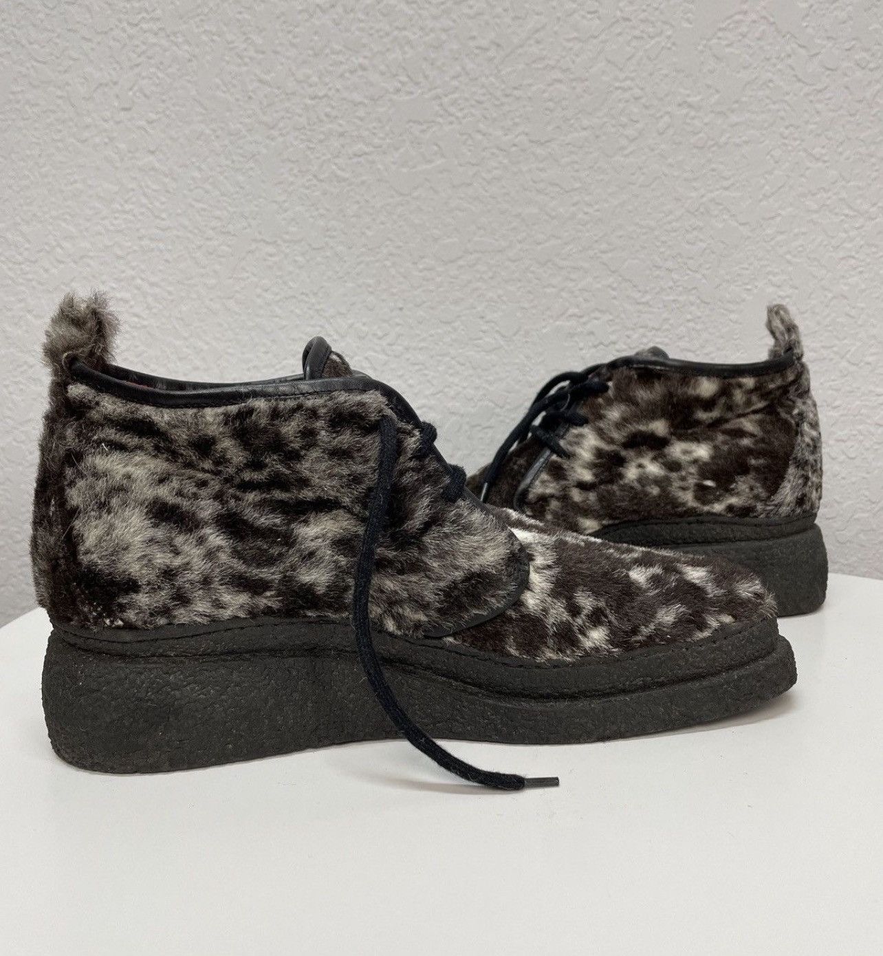Just Cavalli Just Cavalli Vintage Pony Hair Shoes Rare Statement Pair Size US 10 / EU 43 - 12 Thumbnail