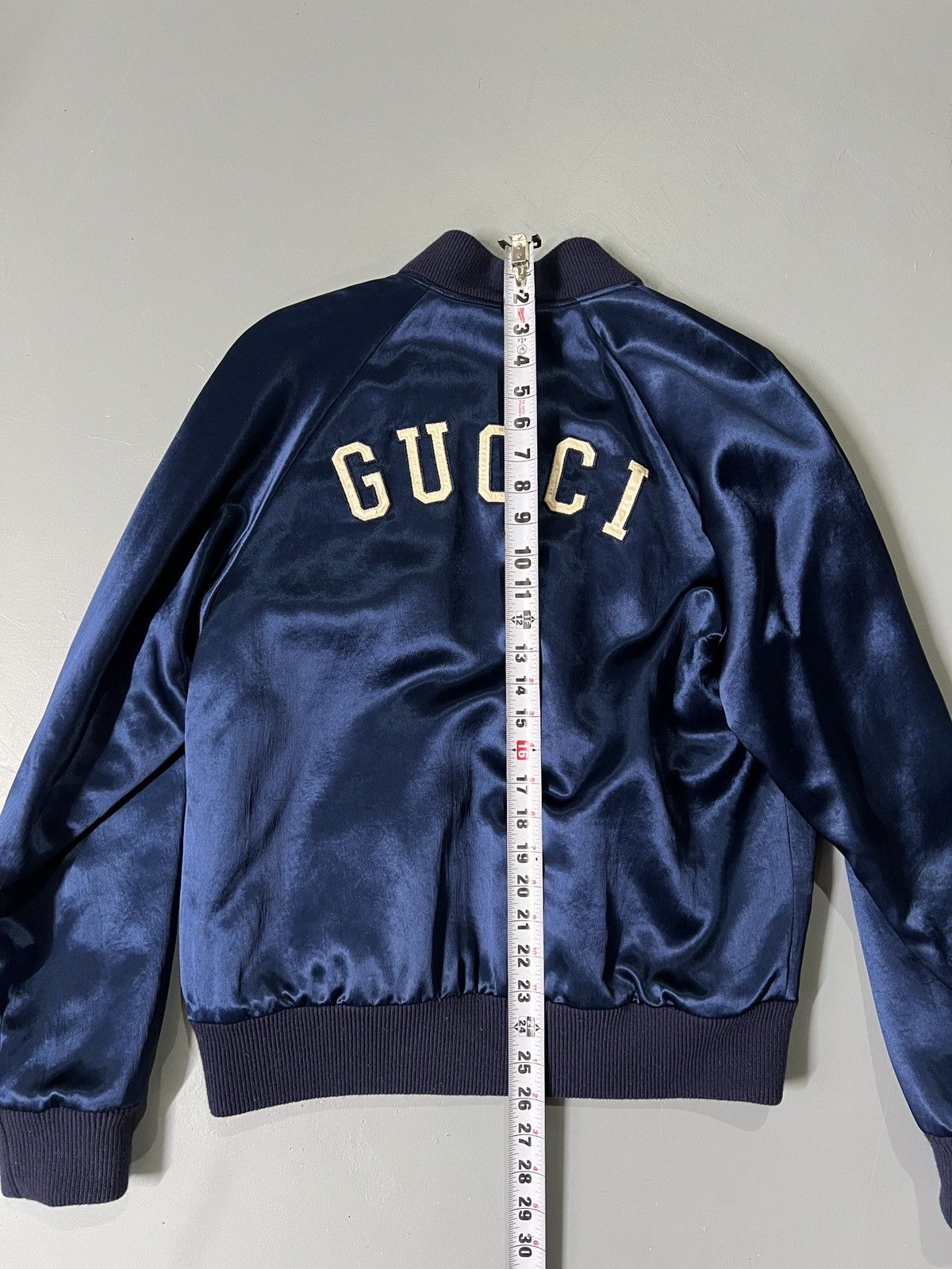 Gucci × New York Yankees Gucci NY Yankees silk bomber Size US M / EU 48-50 / 2 - 5 Thumbnail