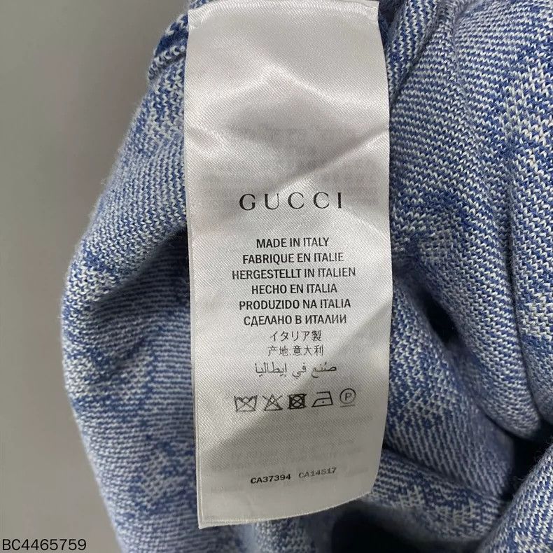 Gucci Gucci Blue knitted full-print dress 2503-Nextarrow Size L / US 10 / IT 46 - 4 Thumbnail