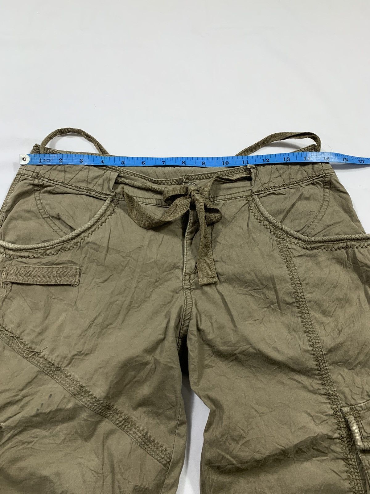 GOA 2000s Navana Cargo Flared Pants Goa style ifsixwasnine lgb Size US 30 / EU 46 - 4 Thumbnail