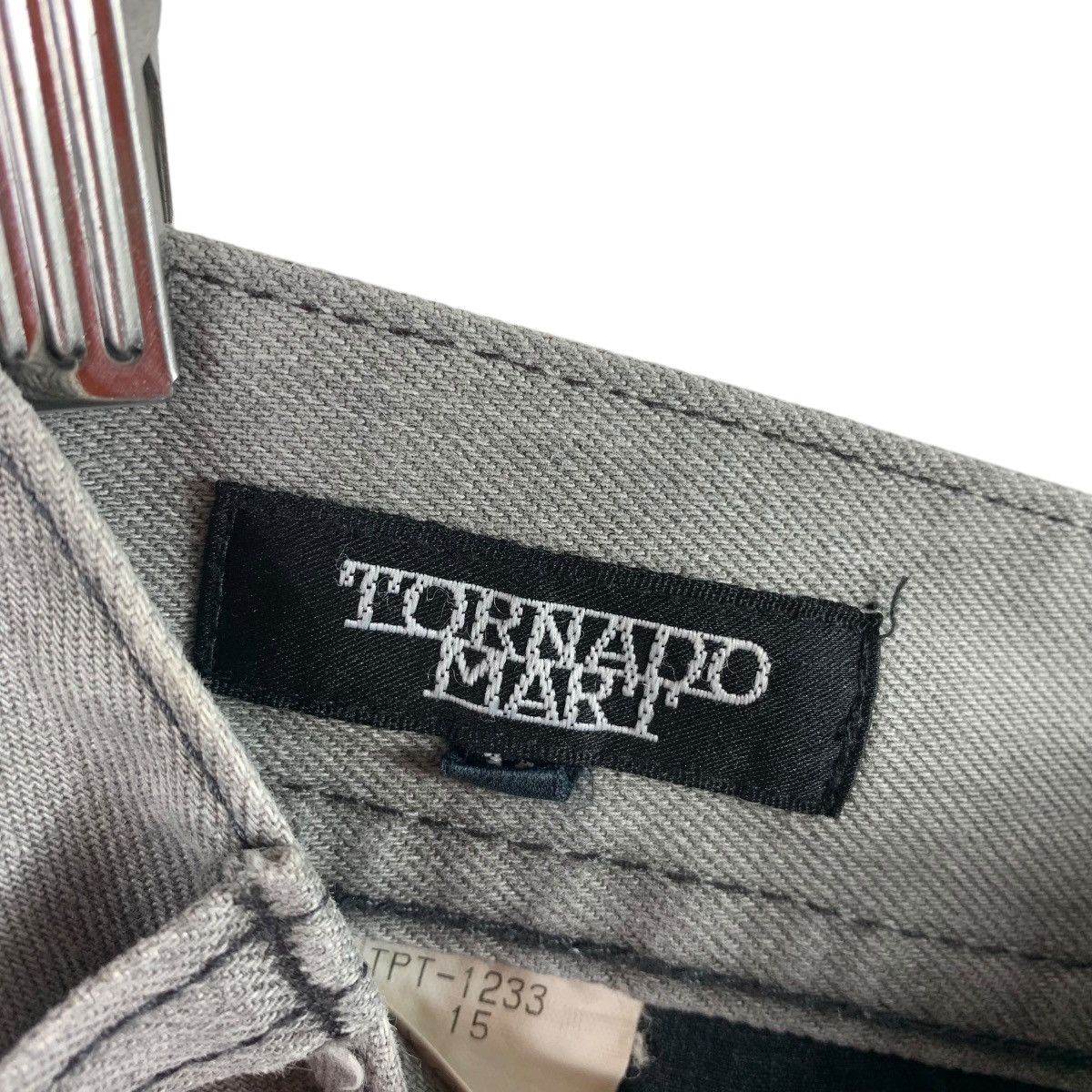 Japanese Brand × Tornado Mart TORNADO MART Flare distressed fly button jeans Size 33" - 3 Thumbnail