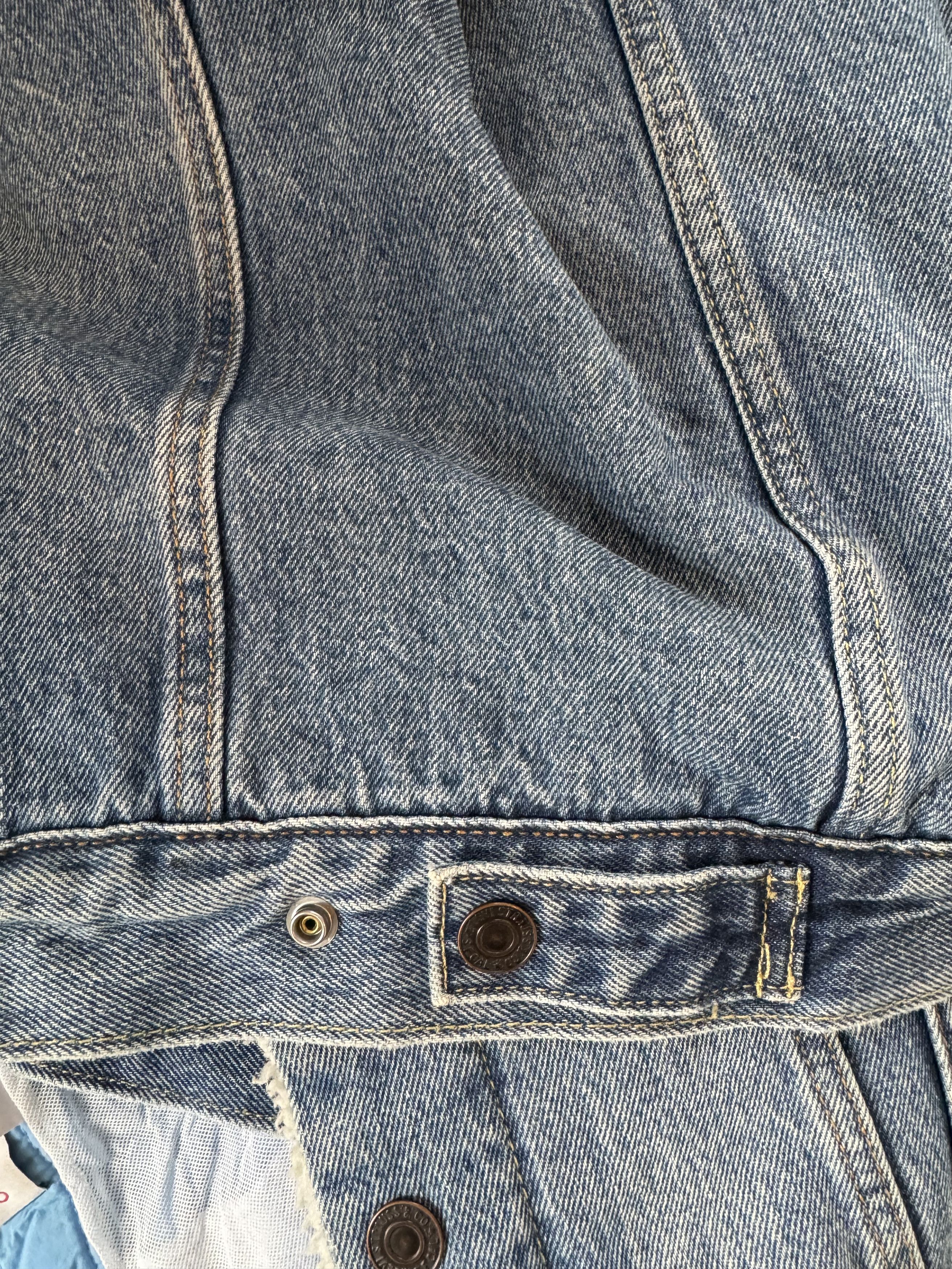 Levi's Vintage Clothing Vintage Levi's Denim Jacket with Sherpa Lining Size US L / EU 52-54 / 3 - 5 Thumbnail