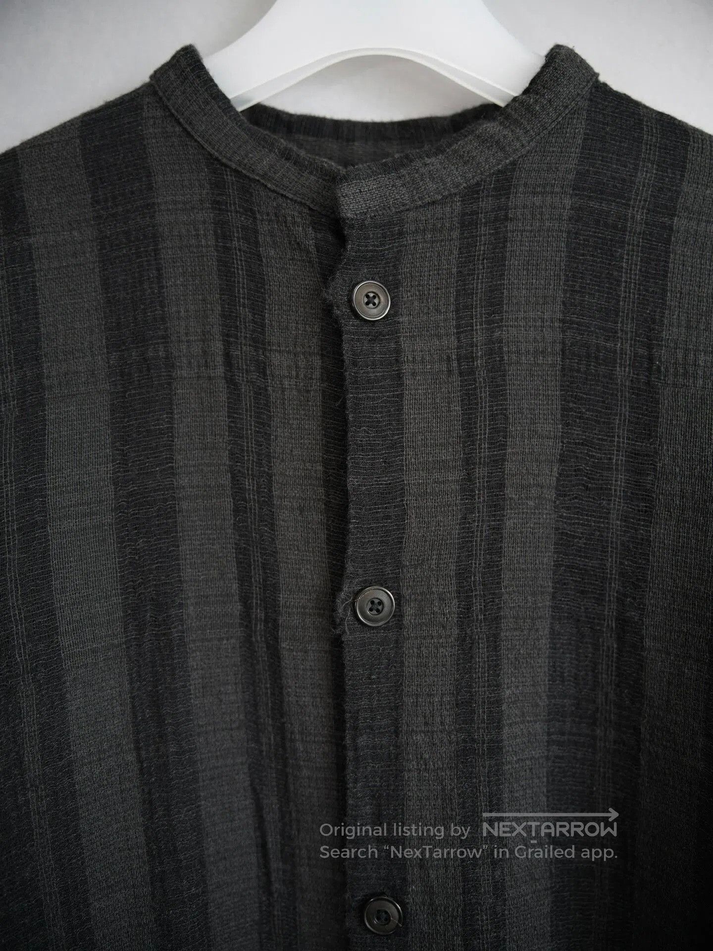 Geoffrey b.small 20SS Check Double-Layer Shirt.