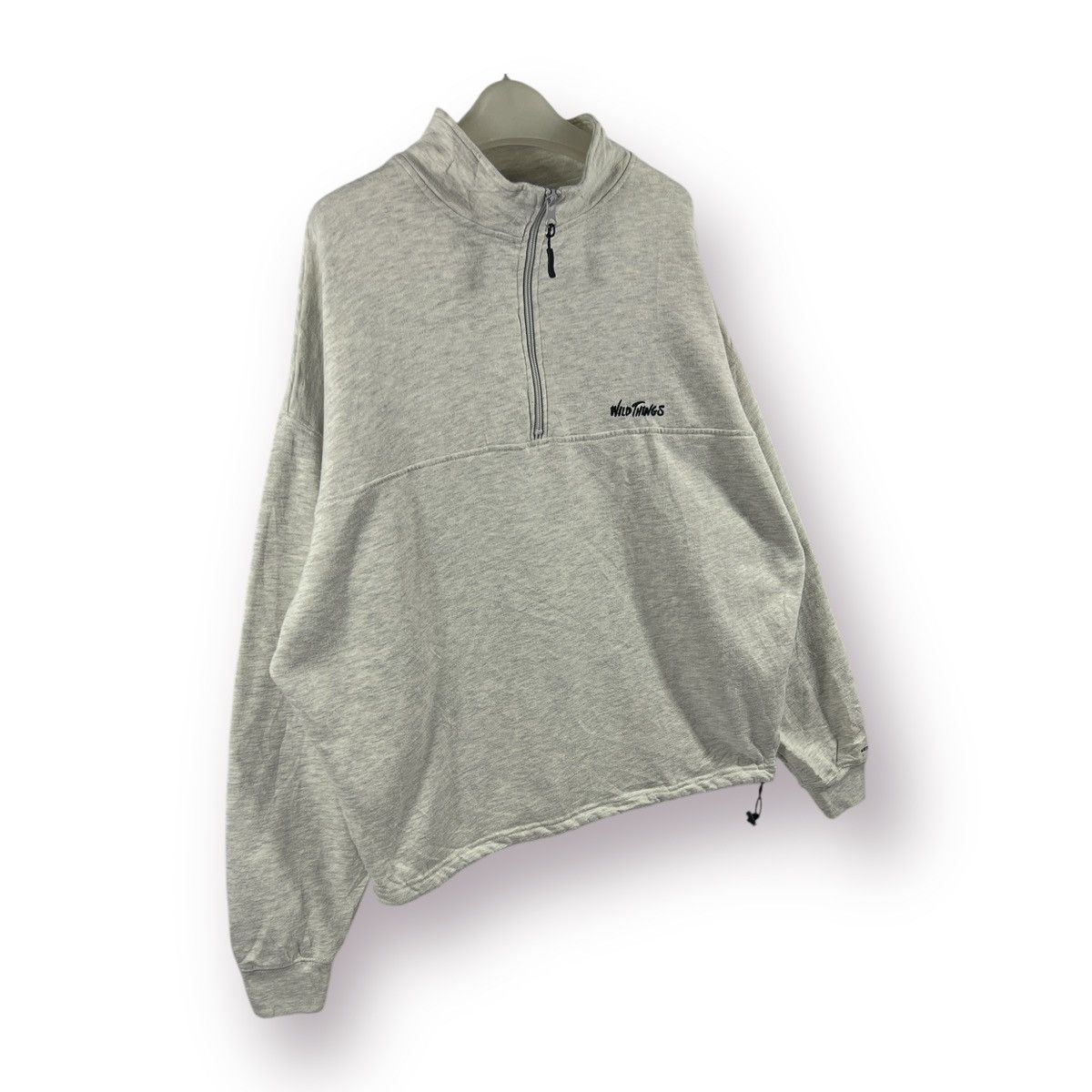 Vintage 🔥 Wild Things Baggy Outdoor Half Zipper Sweat - M Size US L / EU 52-54 / 3 - 3 Thumbnail
