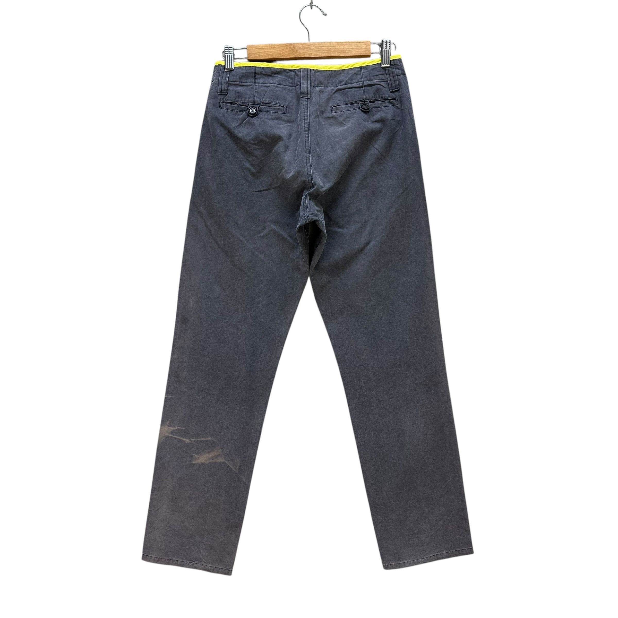 Helmut Lang Vintage Trashed HELMUT LANG Sun Faded Trousers W29 #A76-1819 Size US 29 - 10 Thumbnail