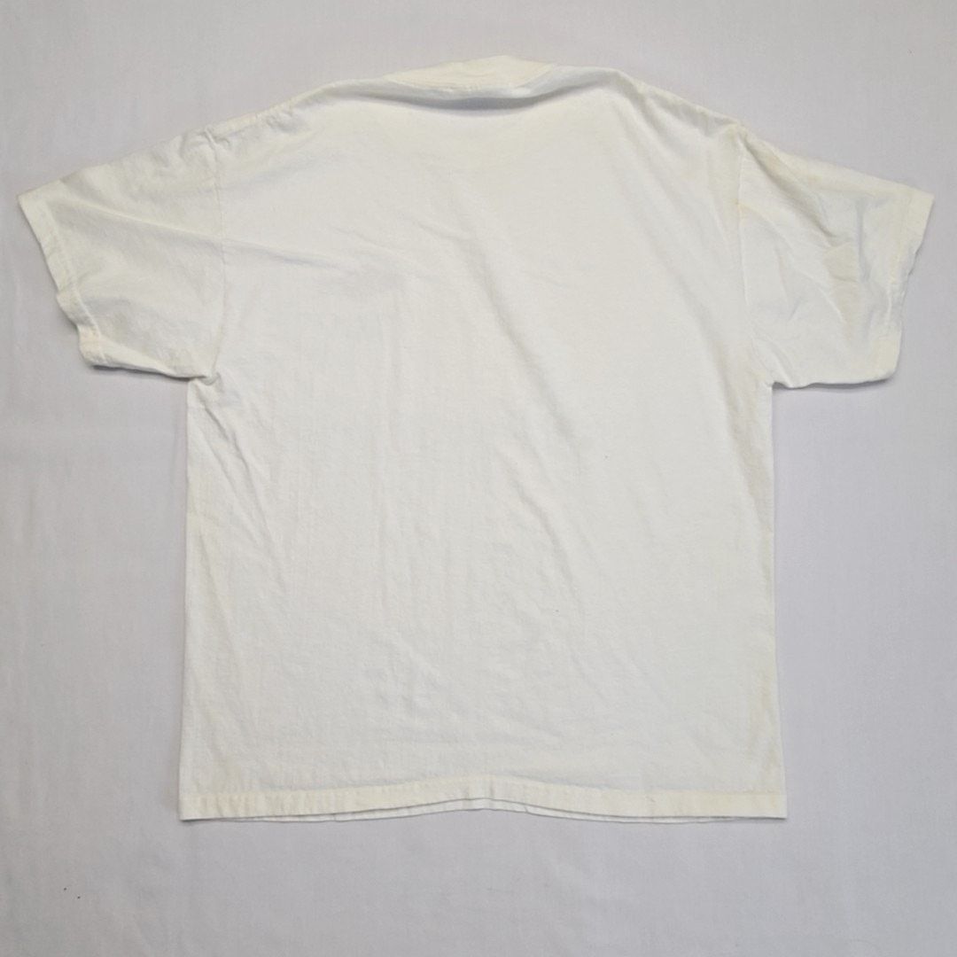 Hanes Vintage Jesus Religion L Tee White Graphic Shirt Size US L / EU 52-54 / 3 - 6 Thumbnail