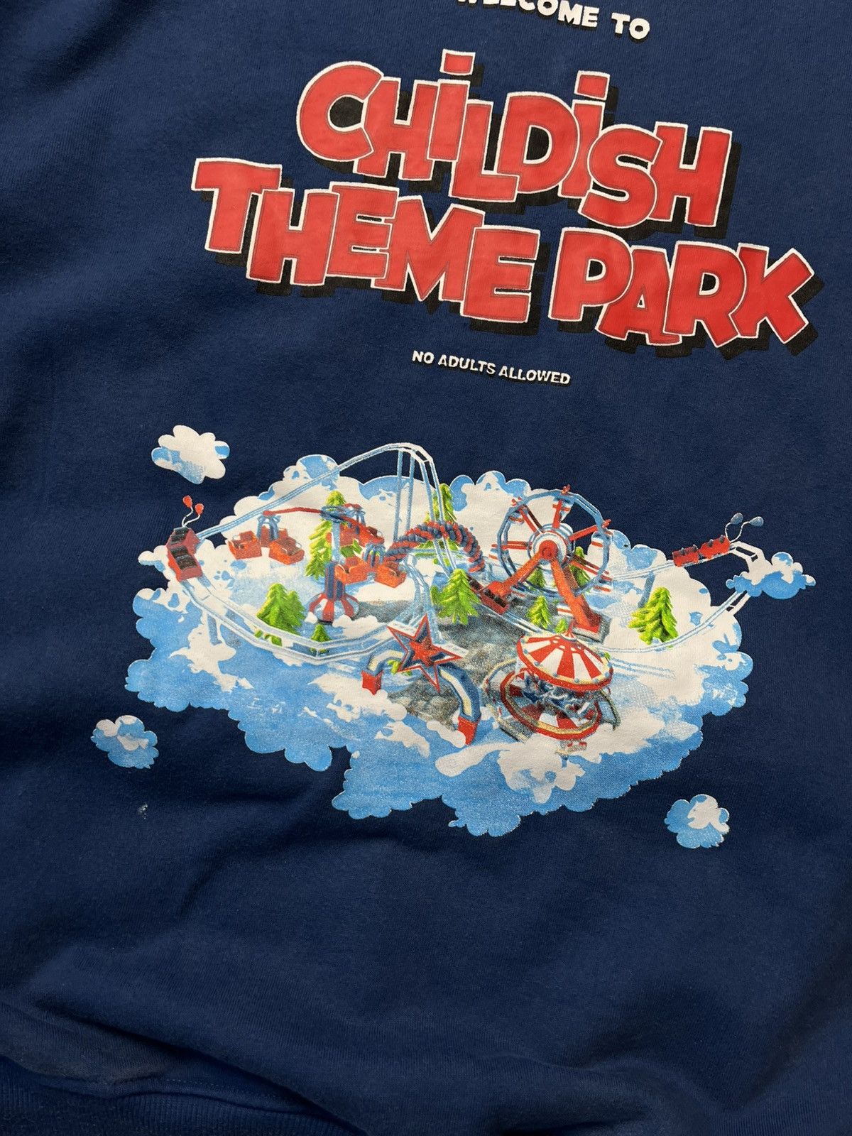 CHILDS Vintage Childish Theme Park Y2K Hoodie Size US M / EU 48-50 / 2 - 23 Thumbnail