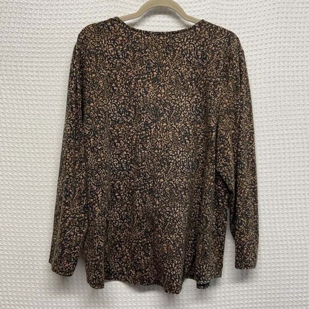 J. Jill NWT J. Jill Pure Jill Long Sleeve Stretch T-Shirt Women 2X Size ONE SIZE - 6 Thumbnail