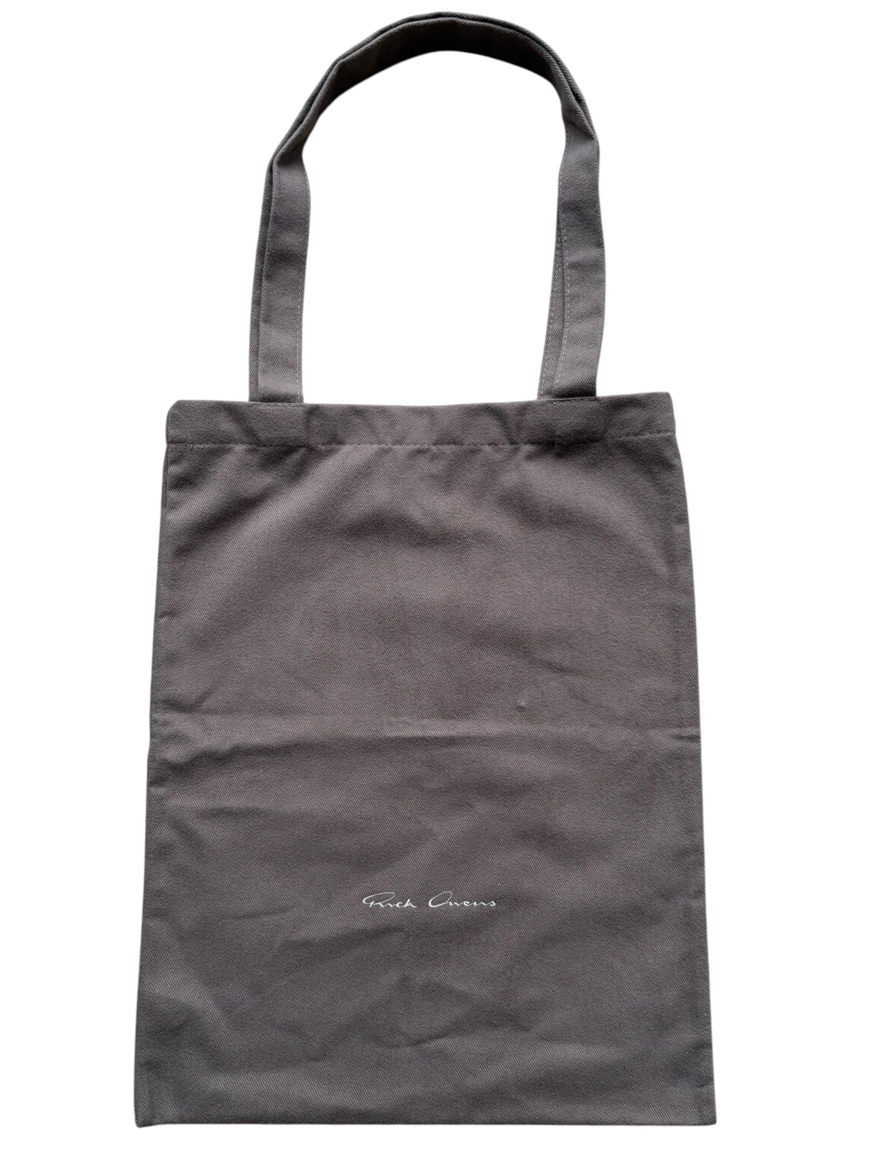 Rick Owens Rick Owens Brown & White Embroidered Small Tote Bag Size ONE SIZE - 1 Thumbnail