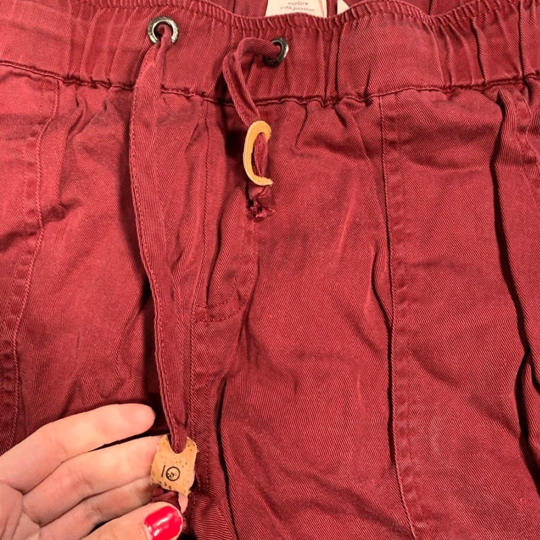 tentree tentree Red Women's Pants Size 32" / US 10 / IT 46 - 5 Thumbnail