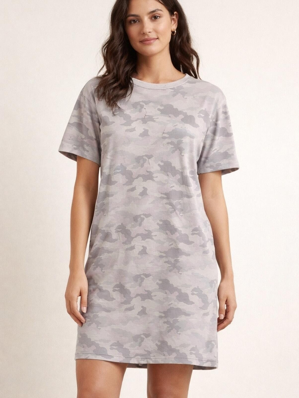 Old Navy Old Navy Camo T Shirt Dress Size L / US 10 / IT 46 - 1 Thumbnail