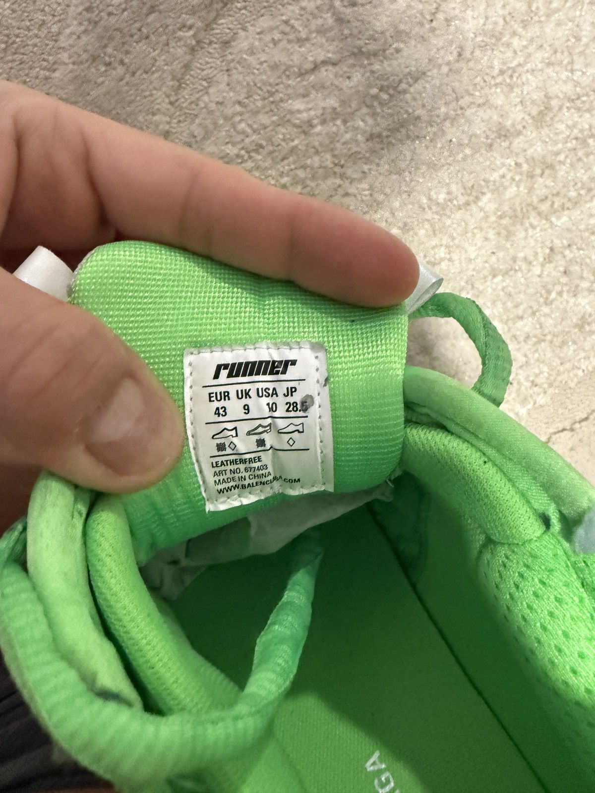Balenciaga Balenciaga runner Size US 10 / EU 43 - 7 Thumbnail