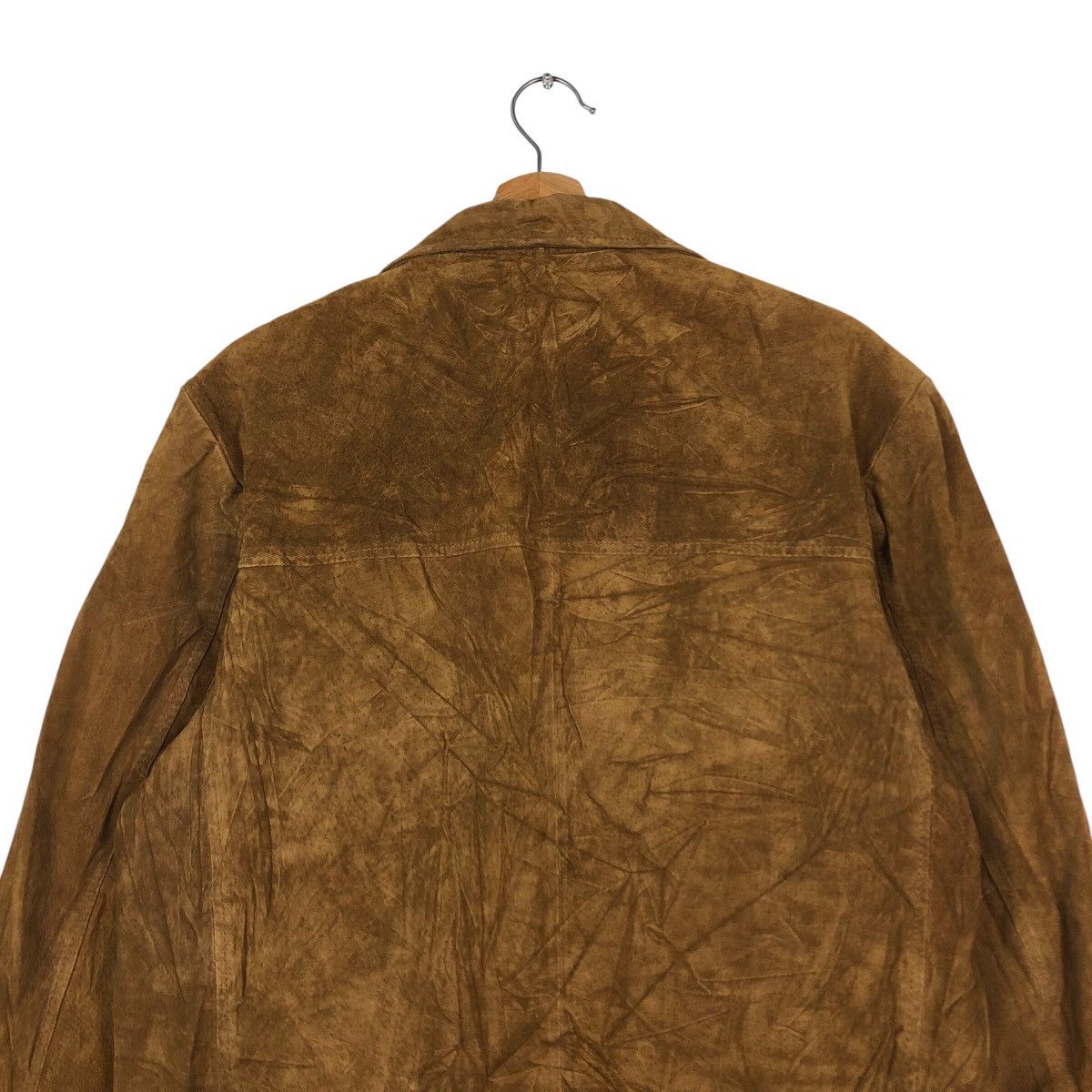 Japanese Brand 📌Vtg Genuine Leather Biker Jacket Vivre Club Issey Miyake Size US M / EU 48-50 / 2 - 10 Thumbnail