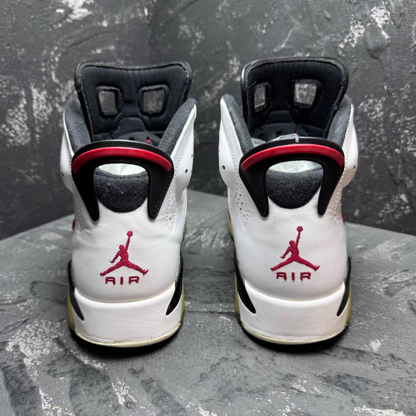 Nike Air Jordan 6 White Red "Carmine" (2014) Q10 Size US 9 / EU 42 - 2 Thumbnail