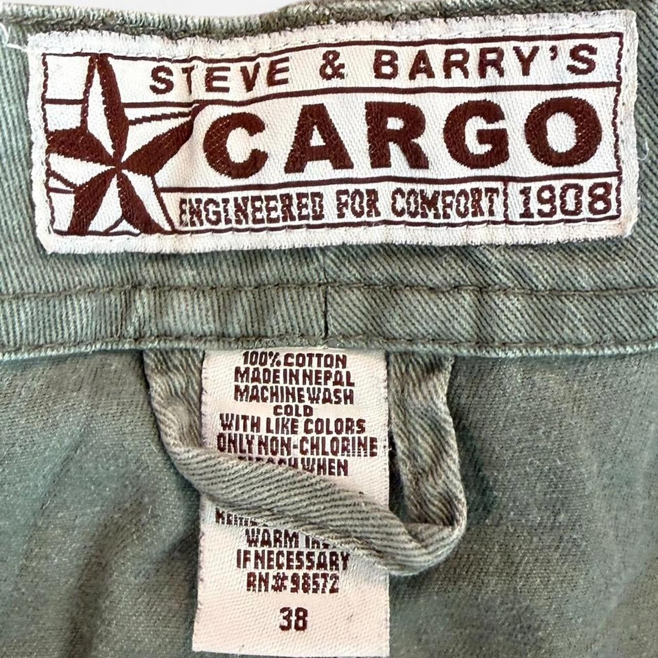 Other Steve & Barry's Men's green khaki Shorts Size US 38 / EU 54 - 5 Thumbnail