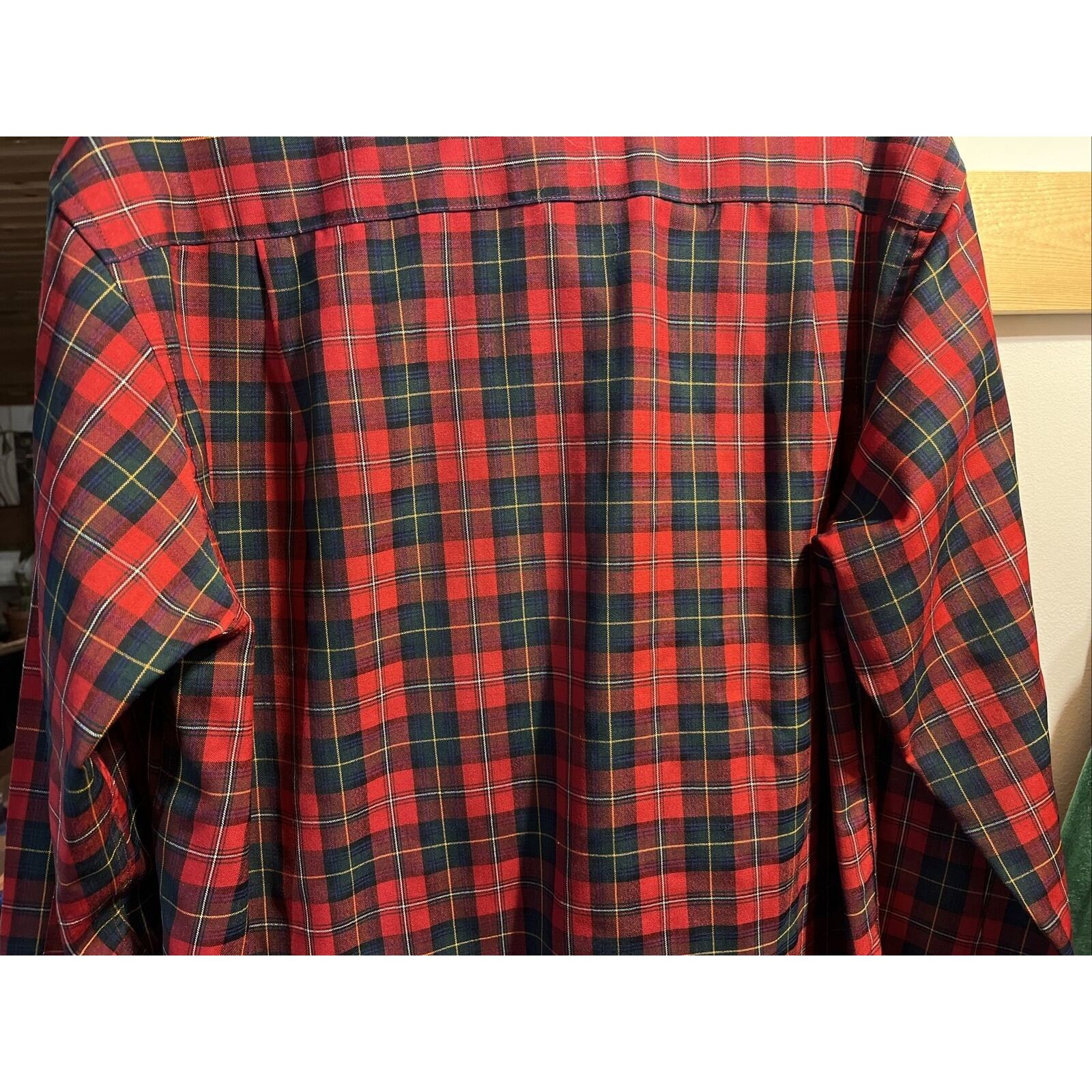 Pendleton Pendleton Men’s M Red Plaid Long Sleeve Button Up Wool Shirt Size US M / EU 48-50 / 2 - 19 Thumbnail