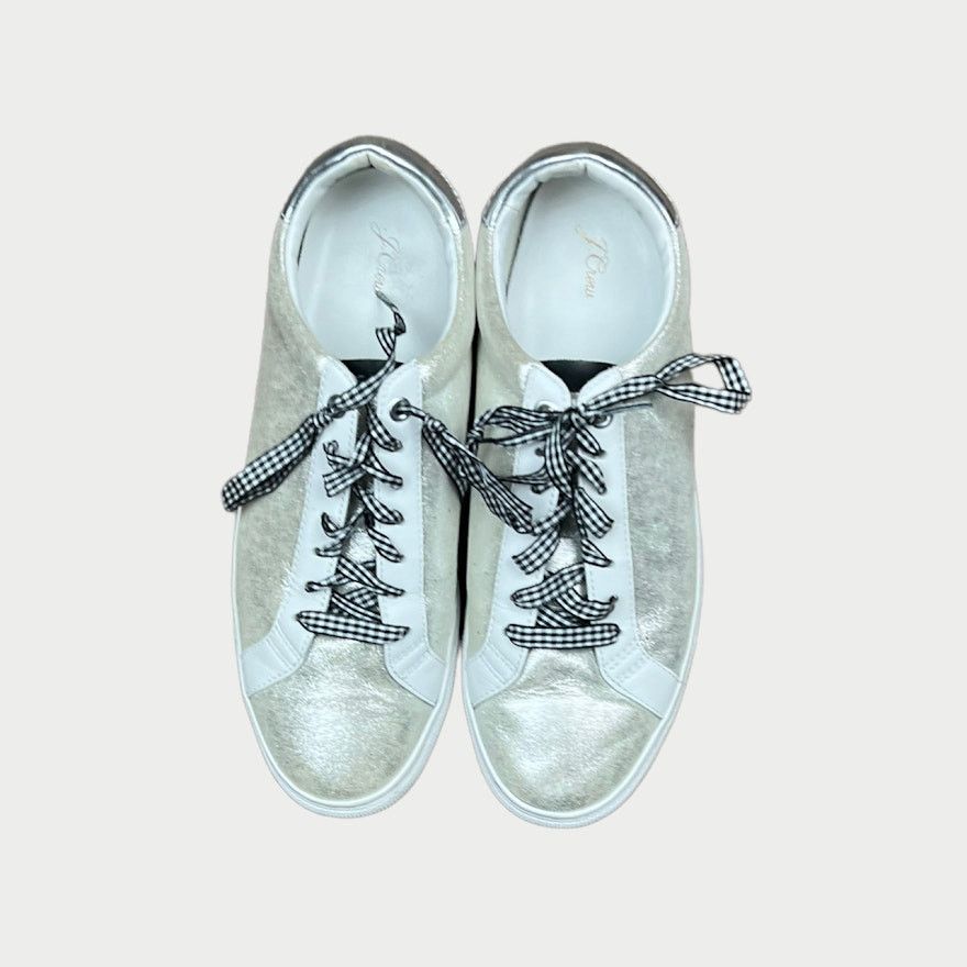 J.Crew J. Crew Saturday Sneaker Metallic | Size 10 | Unique Design Size US 10 / IT 40 - 7 Thumbnail
