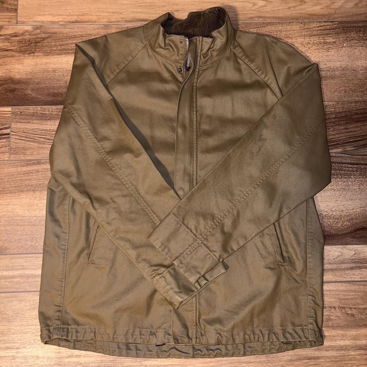 Zara Zara khaki zip jacket Size US XL / EU 56 / 4 - 4 Thumbnail