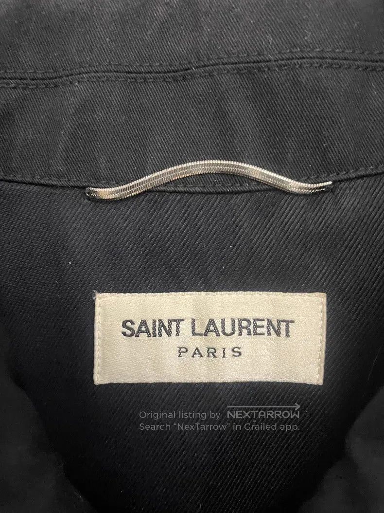 Saint Laurent Paris Saint Laurent Paris Shearling Patchwork Double Zip Pocket Size US S / EU 44-46 / 1 - 7 Thumbnail