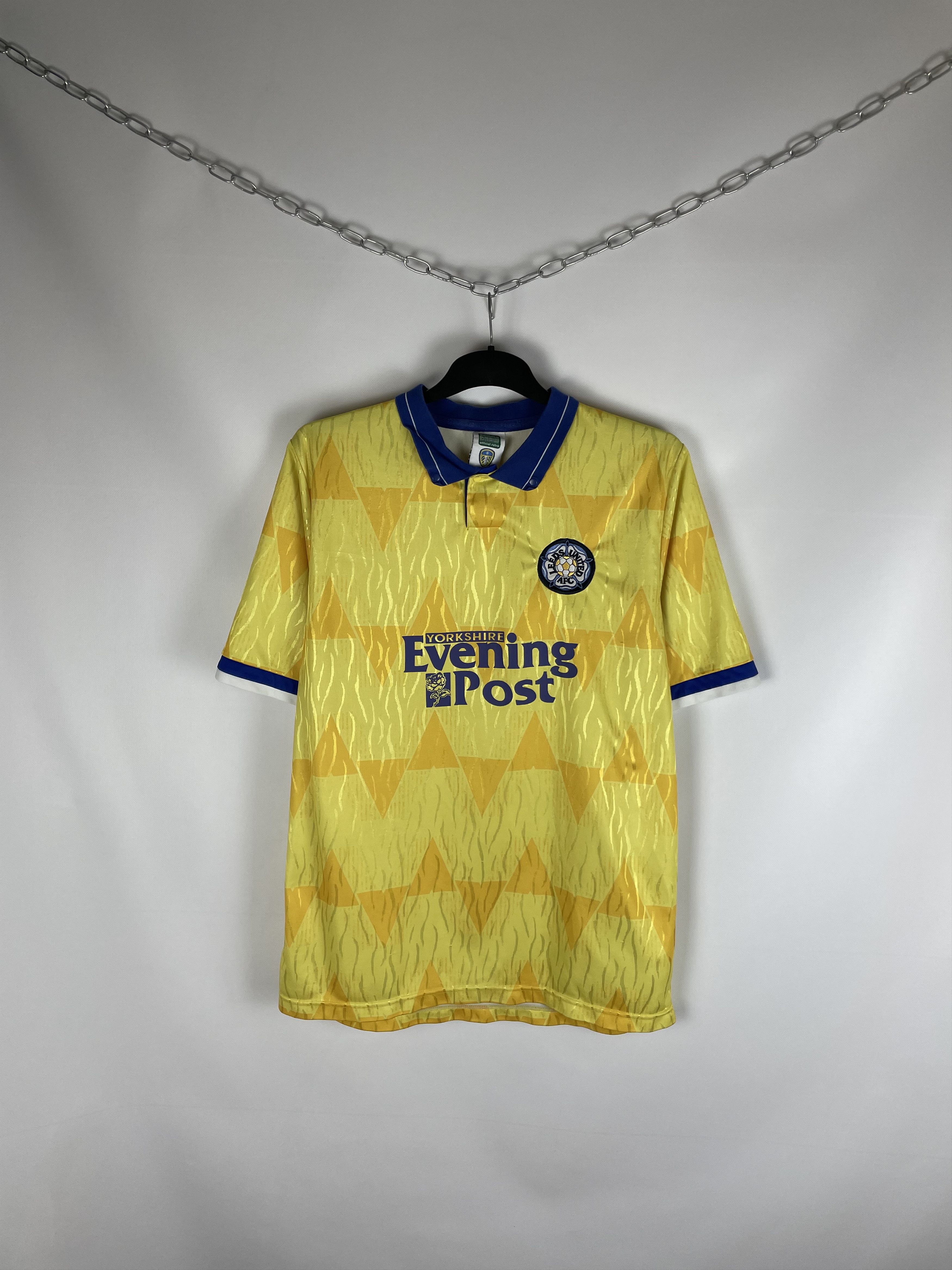 Vintage LEEDS UNITED SCORE DRAW VINTAGE 90S Size US XL / EU 56 / 4 - 1 Thumbnail