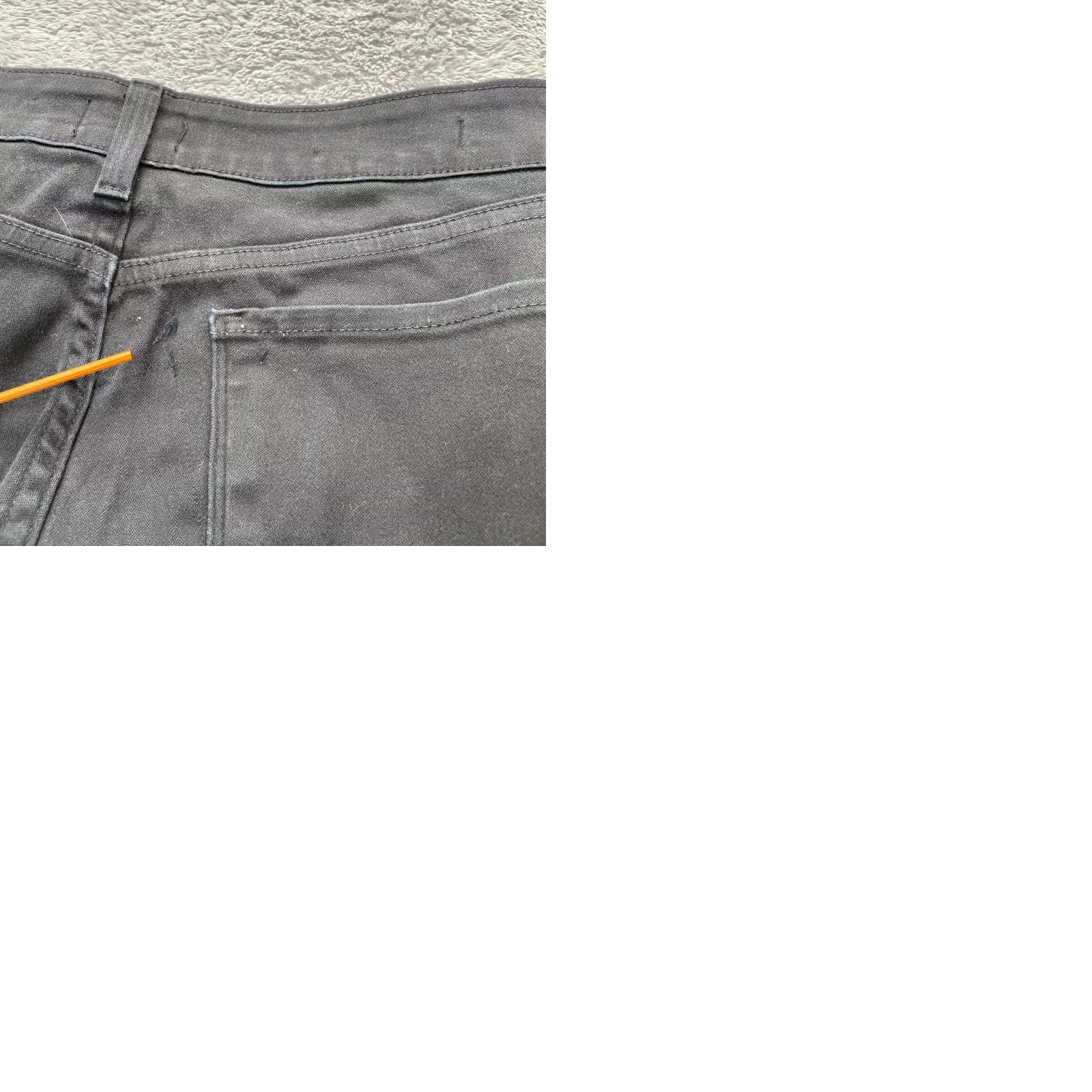 NYDJ NYDJ Jeans Womens 10 Black Marilyn Straight Leg Stretch Denim Dark Wash Cotton Size 32" / US 10 / IT 46 - 9 Thumbnail