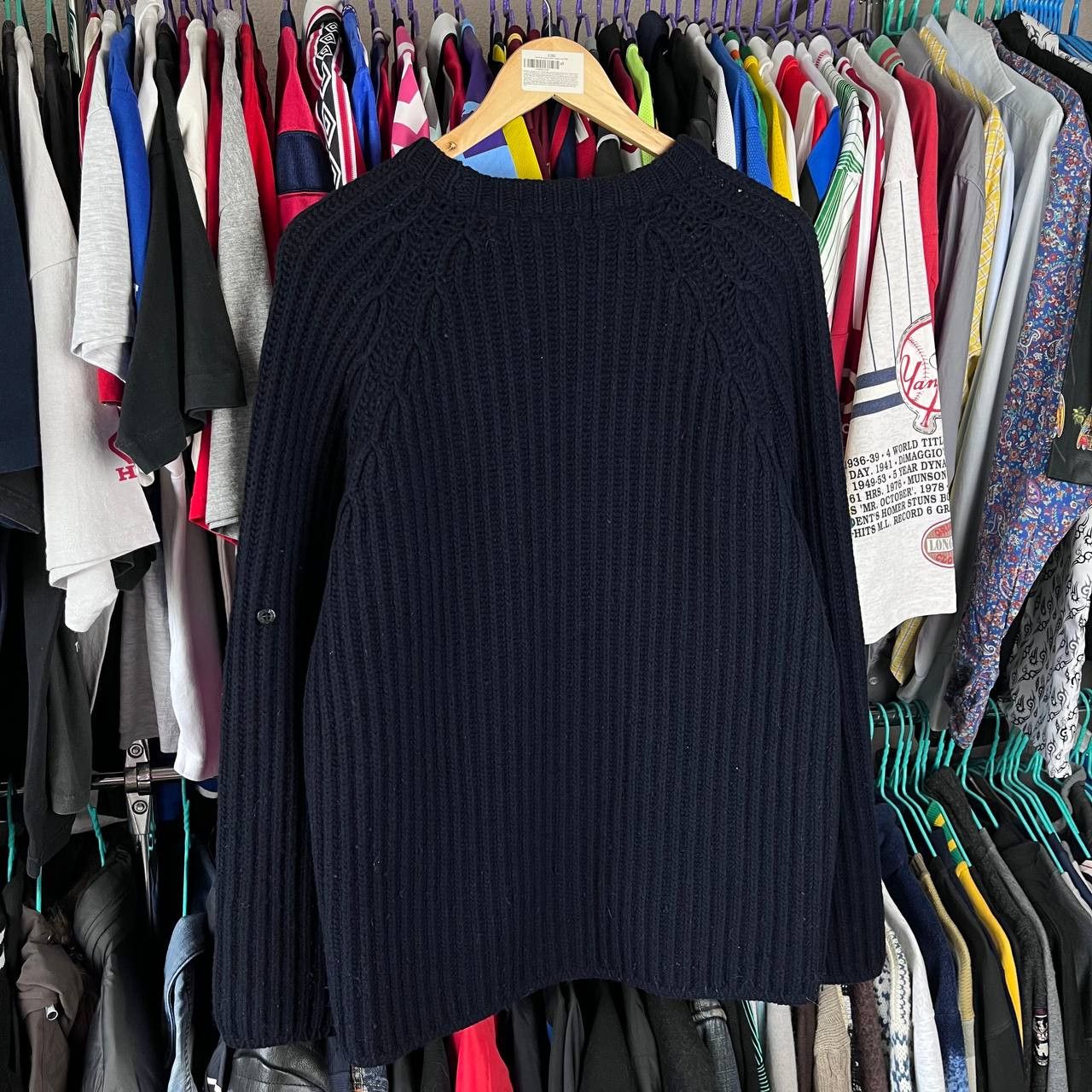 Designer × Stone Island × Vintage Vintage Stone Island 2001 Knitwear Wool Sweater Size US M / EU 48-50 / 2 - 5 Thumbnail