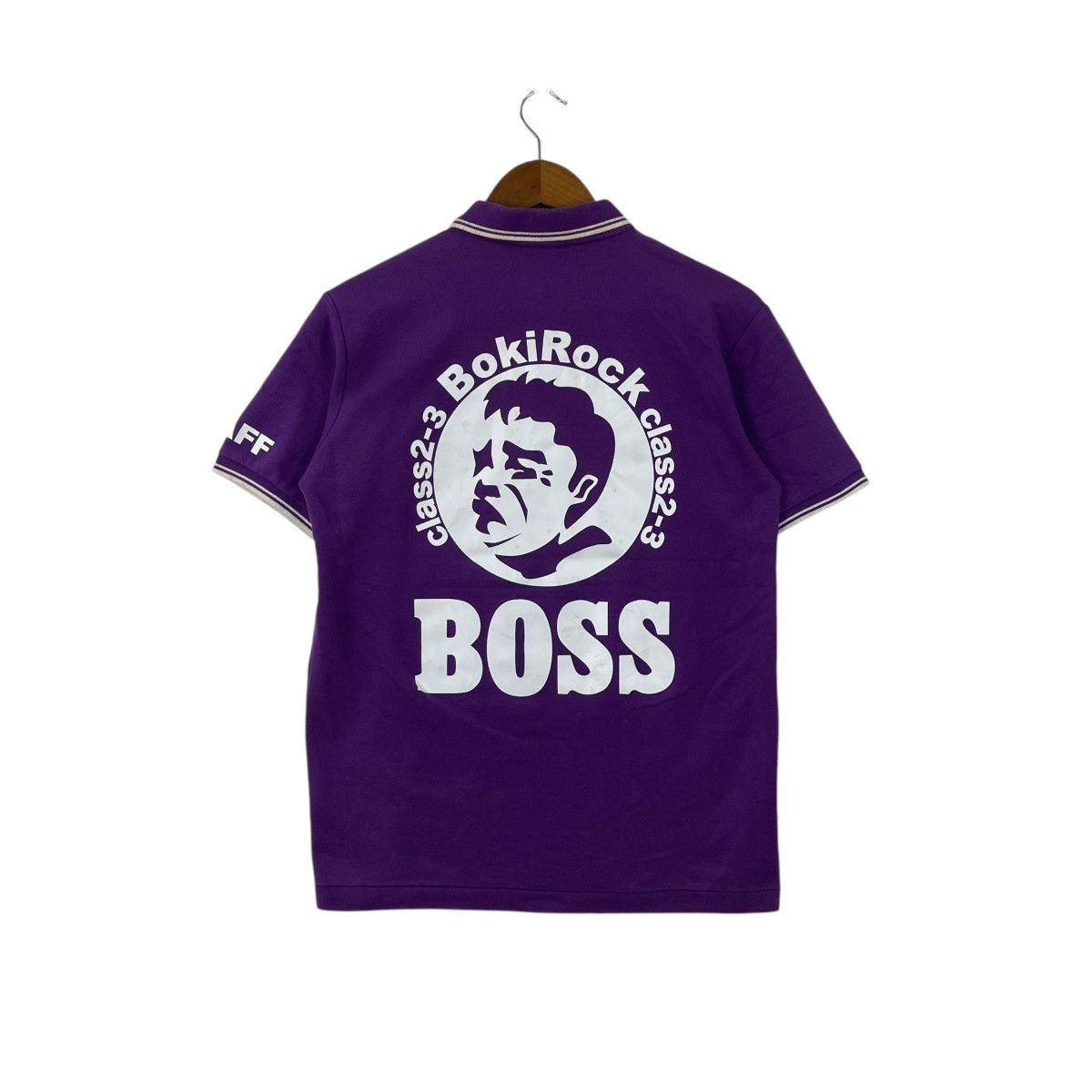 Vintage Vintage Boki Rock Boss Staff Polo Tee Shirt Size US M / EU 48-50 / 2 - 1 Thumbnail
