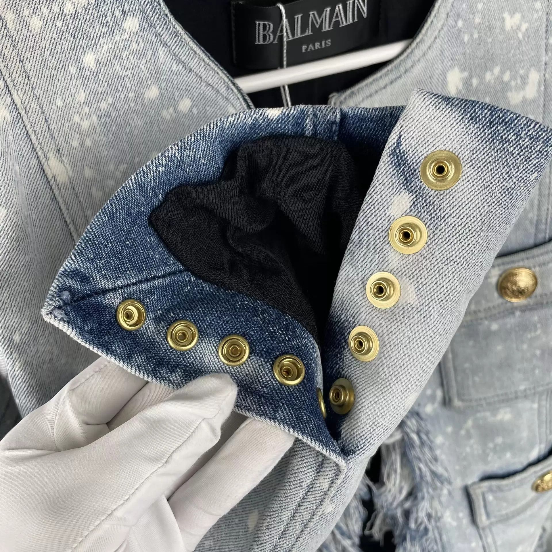 Balmain Balmain Denim Jacket Blue 36 260409ZPX9K02 Size XS / US 0-2 / IT 36-38 - 6 Thumbnail