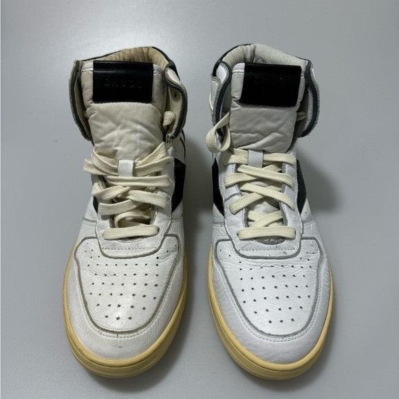Rhude Rhude Rhecess High Top Sneakers White Black Men’s Size 8 Size US 8 / EU 41 - 2 Thumbnail