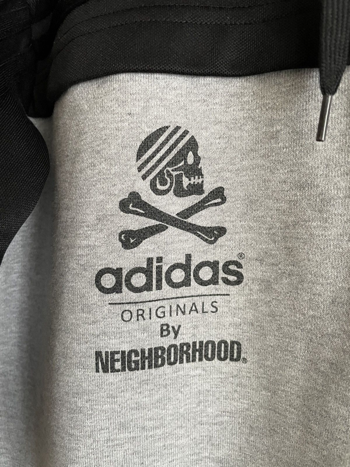Adidas × Neighborhood Adodas X Neighborhood NBHD Skull Logo Zip Hoodie AONH Tokyo Size US L / EU 52-54 / 3 - 5 Thumbnail