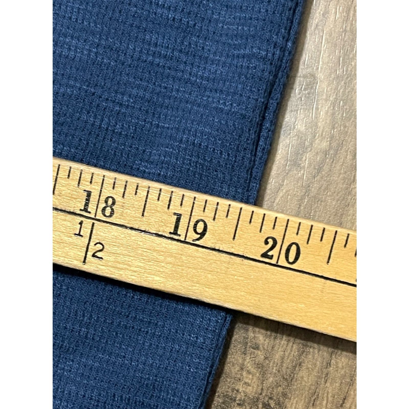Vintage American Rag Cie Shirt Men's XL Blue Long Sleeve 1/4 Buttons Size US XL / EU 56 / 4 - 3 Thumbnail