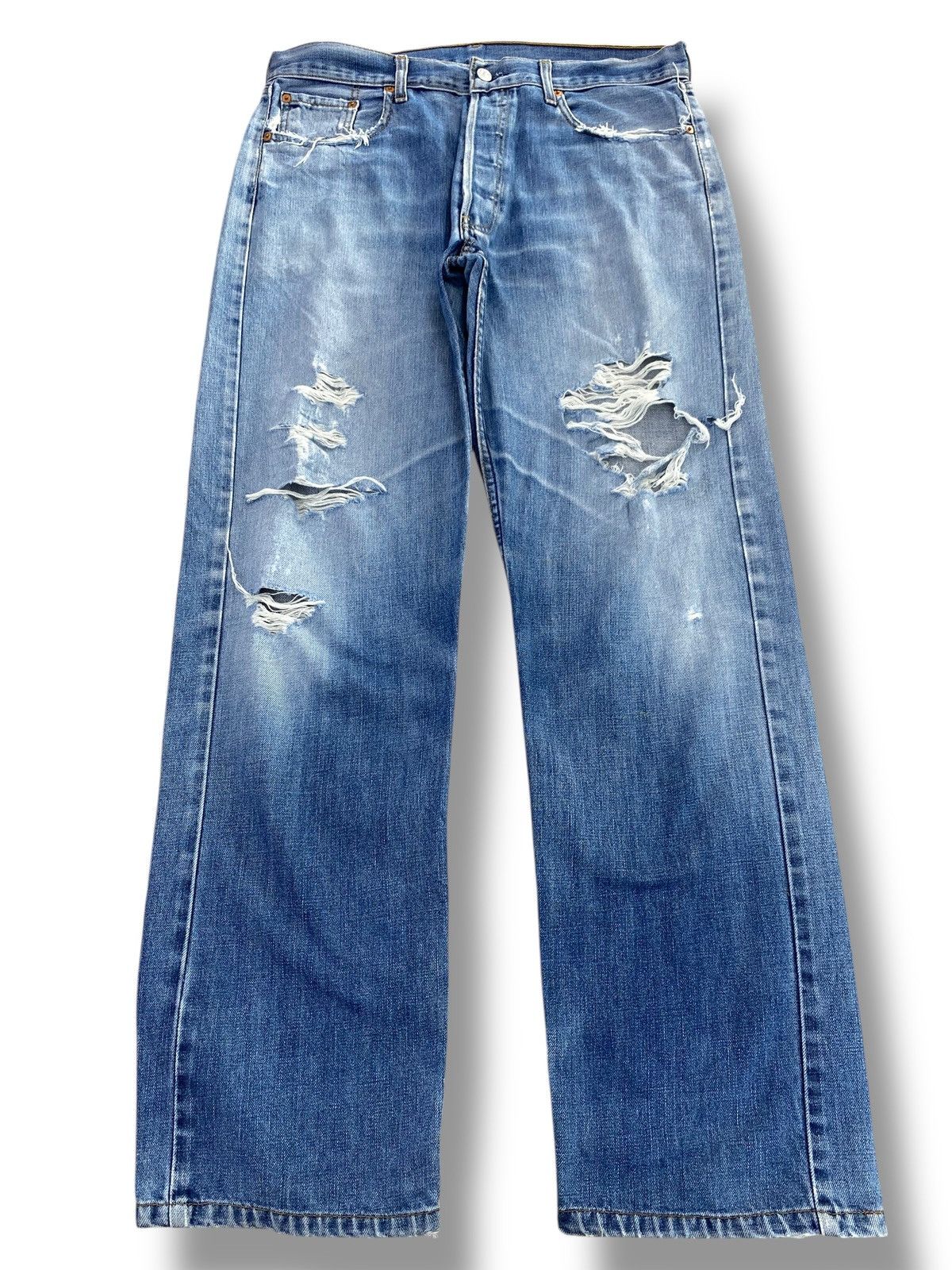 Japanese Brand Japanese Brand Redpepper Faded Wash Distressed Style Size US 35 - 4 Thumbnail