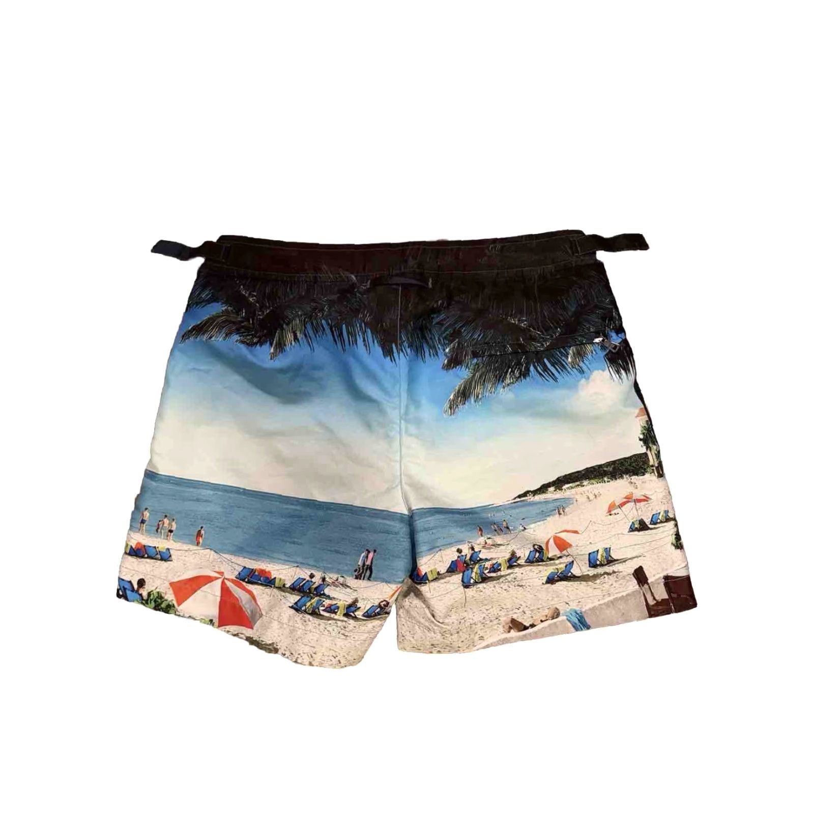 Orlebar Brown Orlebar Brown Swim Shorts Setter Moissan Size 28 Men Multicolor Beach Pool Swim Bottom Back Pocket - Size US 28 / EU 44 - 4 Thumbnail