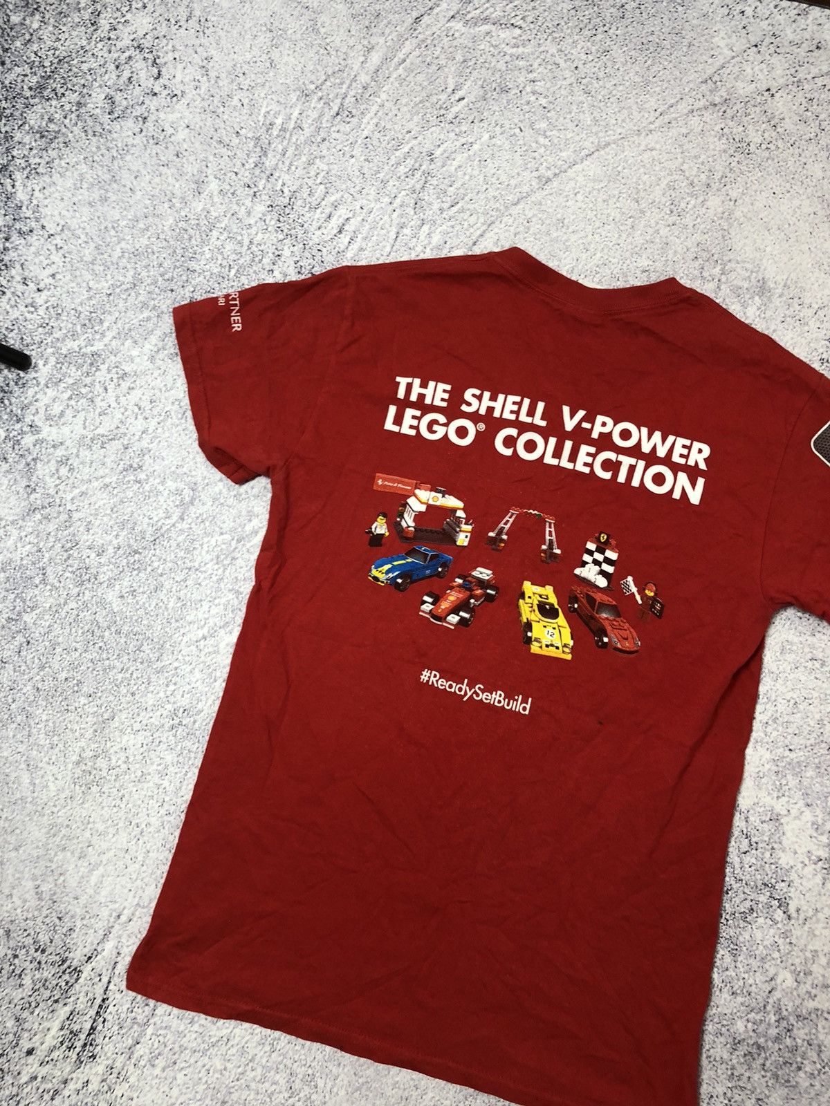 LEGO Vintage Mens t-shirt Lego V-Power F1 nascar Ferrari Size US S / EU 44-46 / 1 - 10 Thumbnail