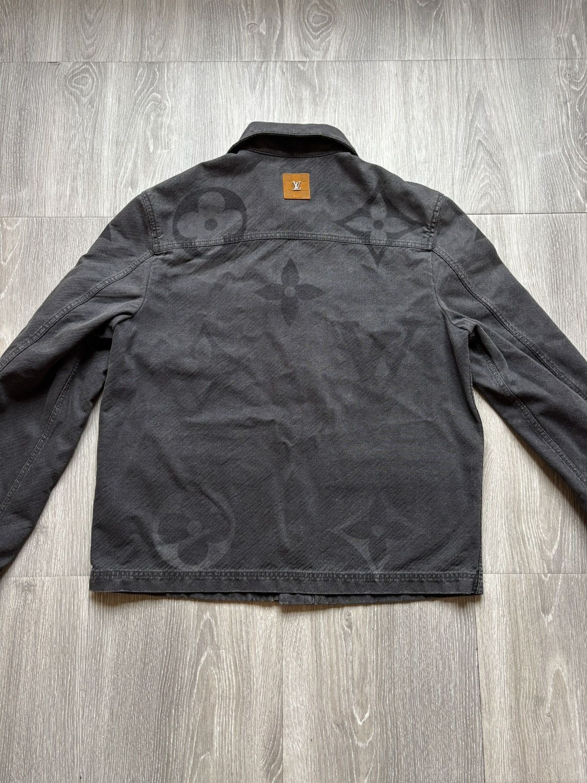 Louis Vuitton Louis Vuitton Monogram Denim Blouson Jacket Size US XL / EU 56 / 4 - 9 Thumbnail