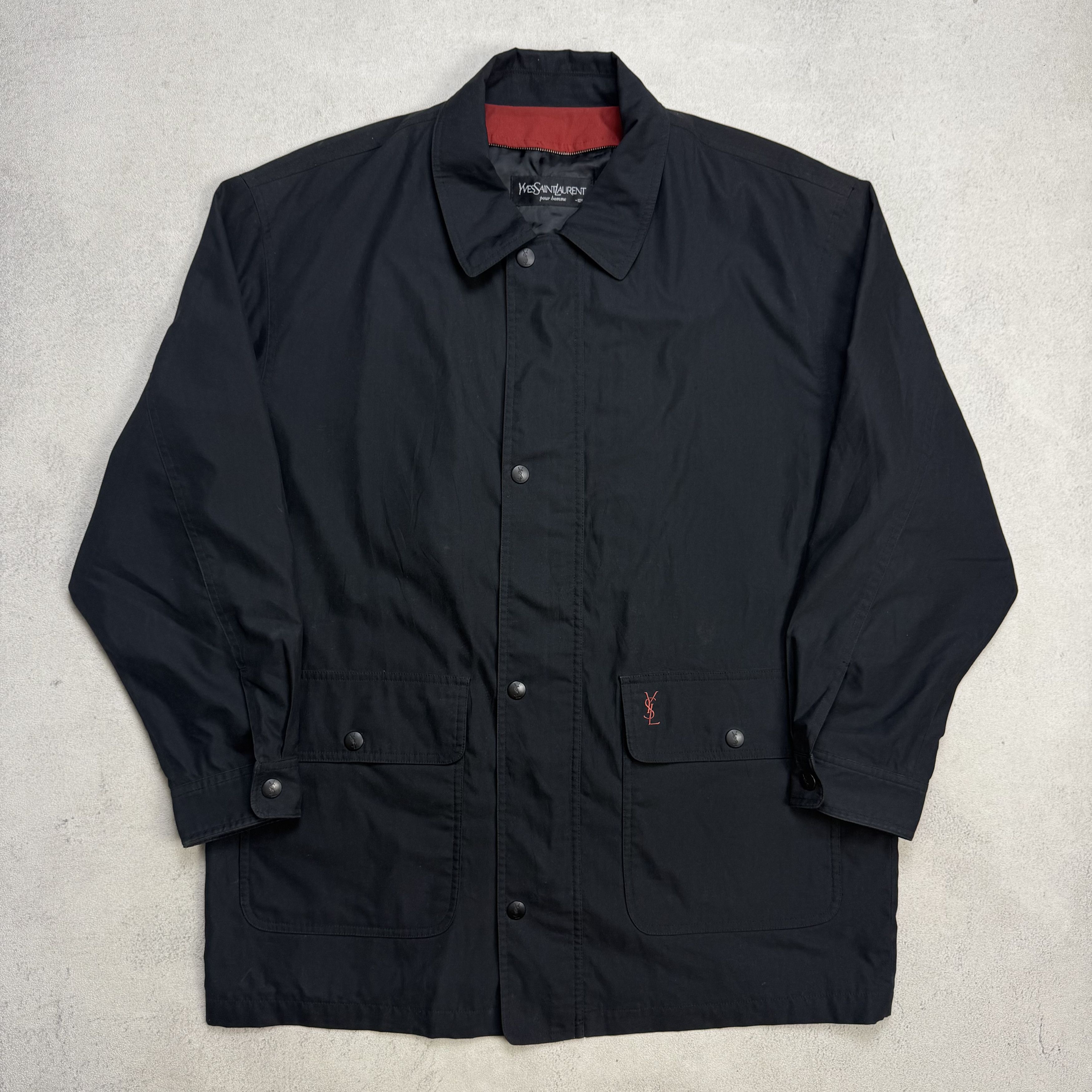 Yves Saint Laurent Vintage Yves Saint Laurent YSL Coat Jacket Size US L / EU 52-54 / 3 - 1 Thumbnail